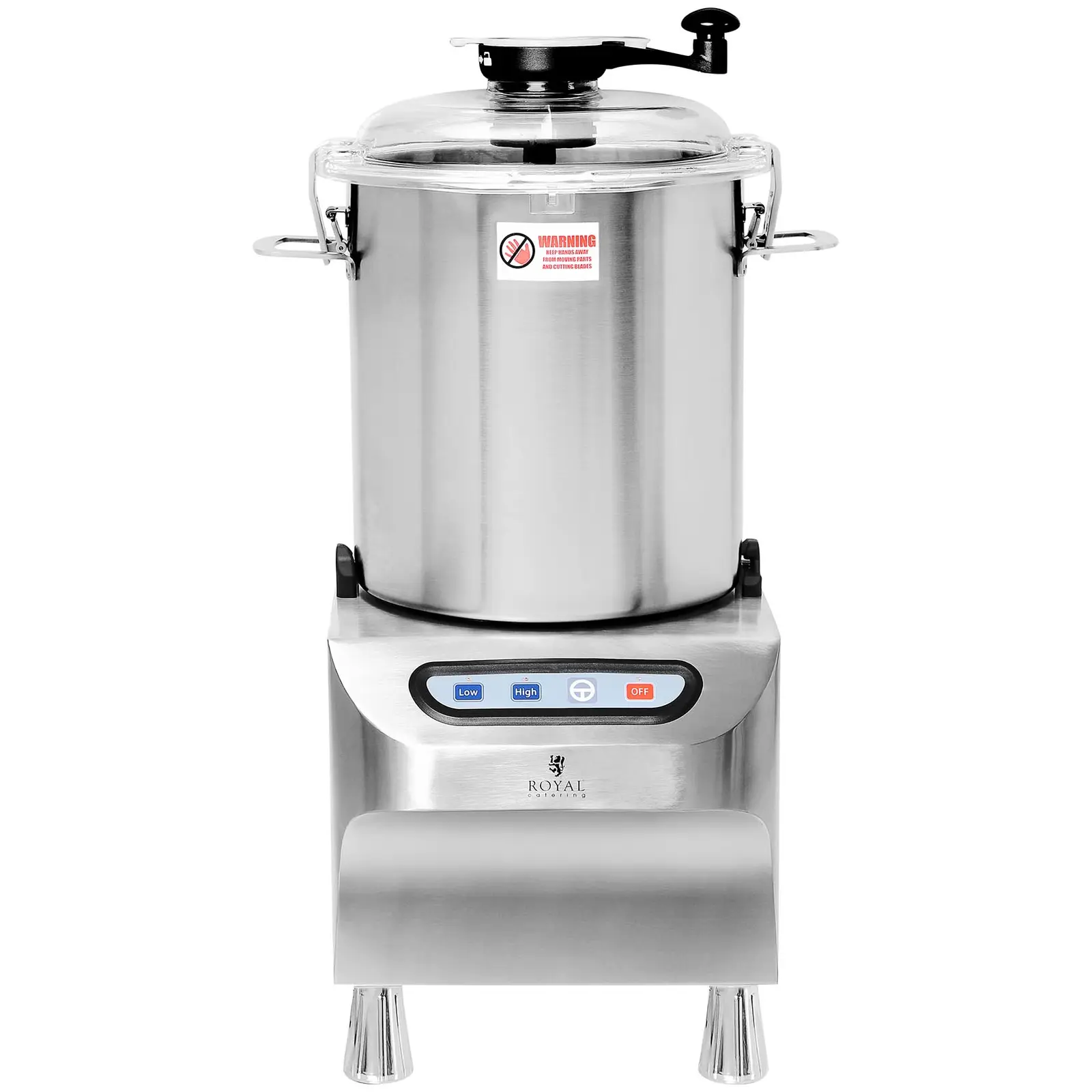Tischkutter - 1500/2200 U/min - Royal Catering - 18 l - 8