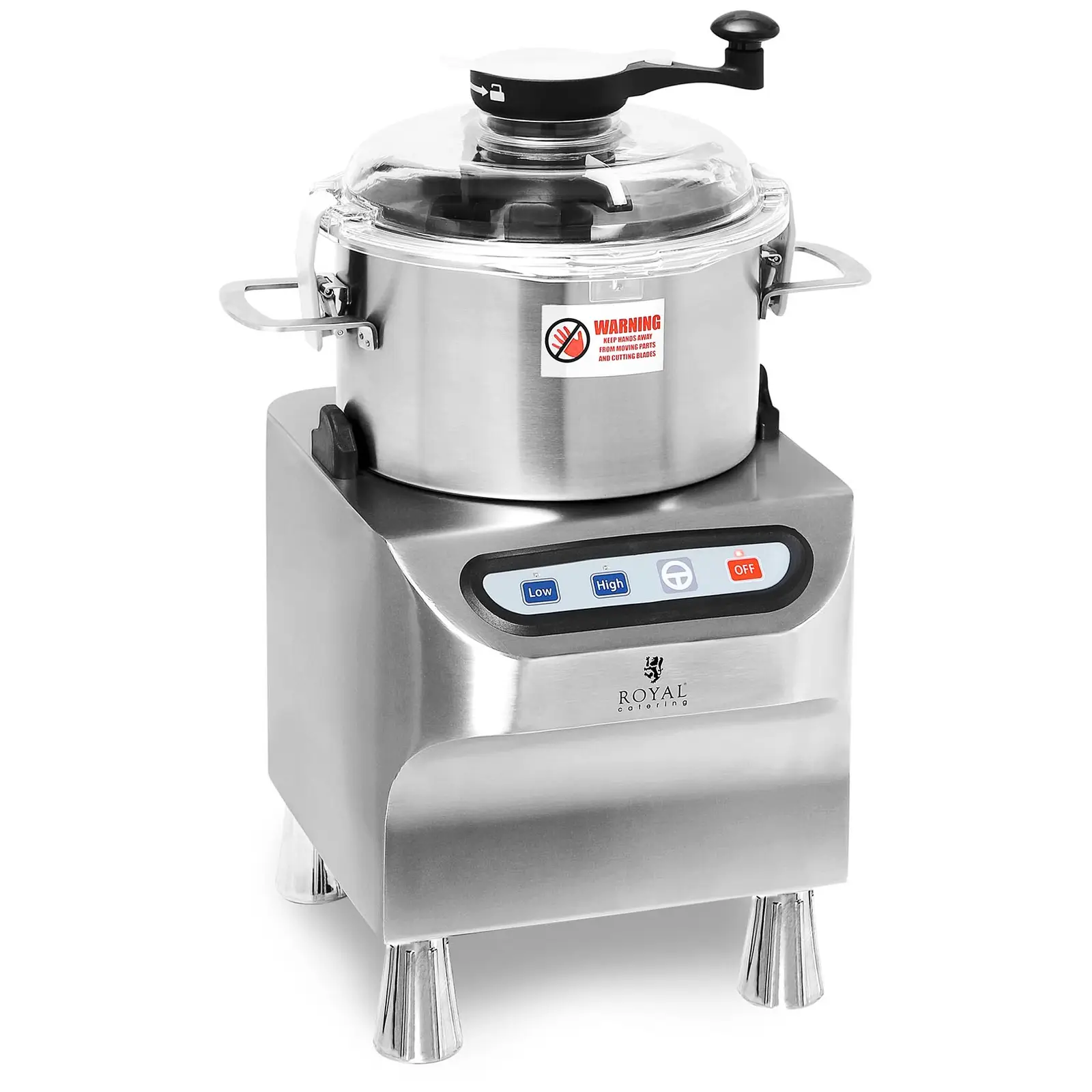 Bowl Cutter - 1500/2800 rpm - Royal Catering - 5 L