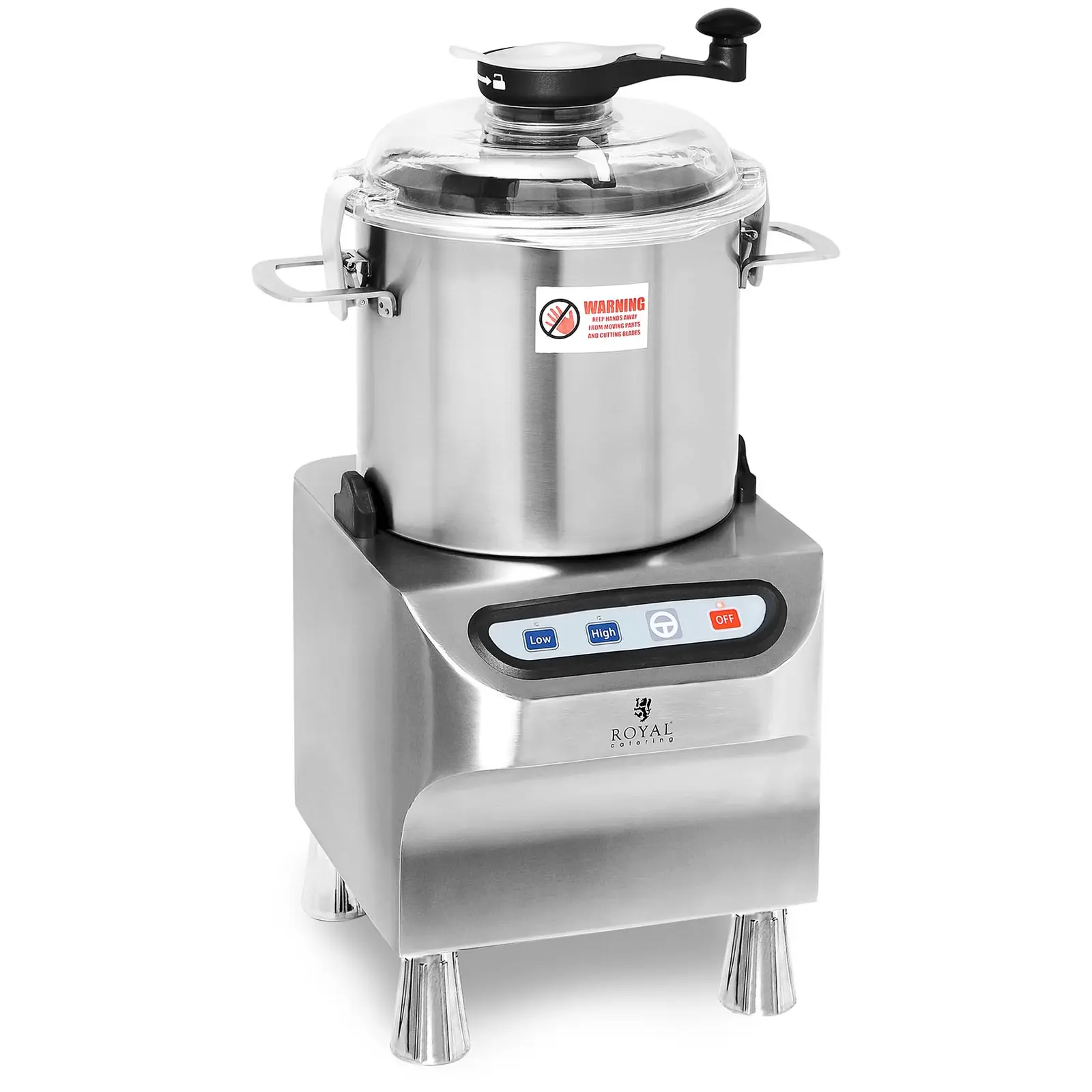 B-Ware Tischkutter - 1500/2800 U/min - Royal Catering - 8 l