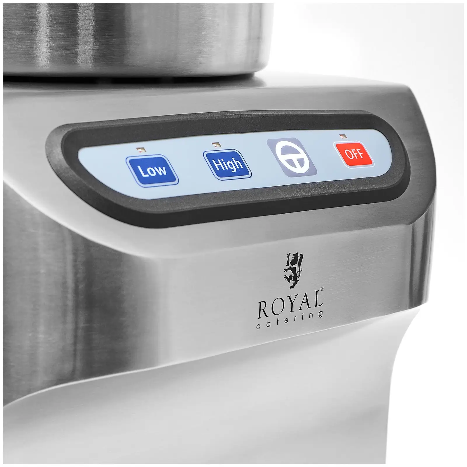 Cutter cuisine - 1500/2800 tr/min - Royal Catering - 8 l (Volume: 8 l)