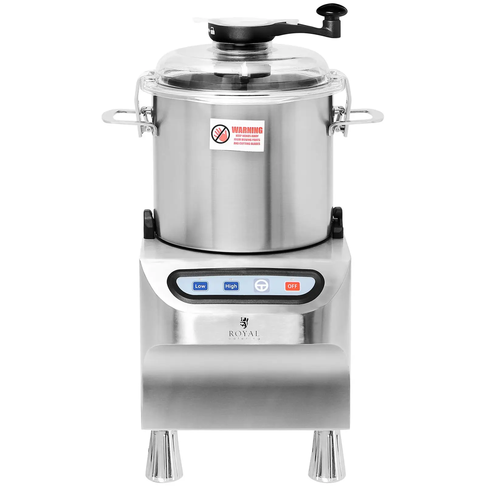 Cutter cuisine - 1500/2800 tr/min - Royal Catering - 8 l (Puissance [W]: 1500)