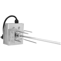 Rotisserie Spit with Motor - 10 kg - Royal Catering - stainless steel