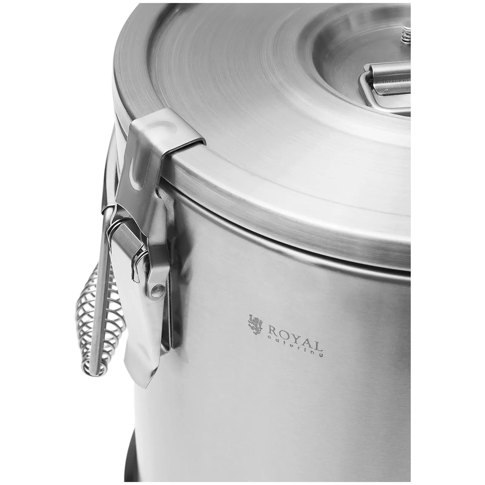Termoska na jídlo - ušlechtilá ocel - Royal Catering - 36 l (Materiál: Ušlechtilá ocel)