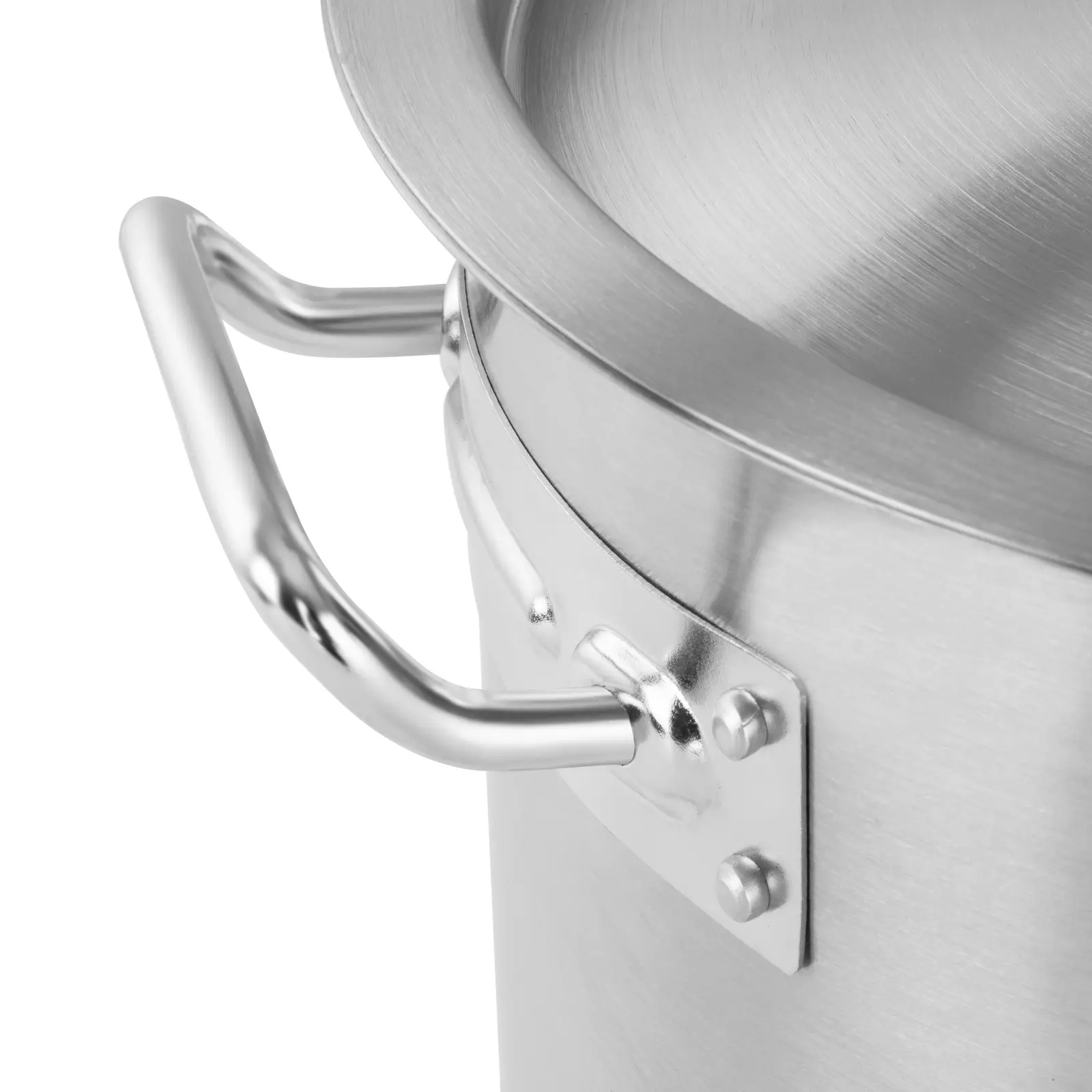 Induktiokattila - 23 l - Ø 35 cm - Royal Catering (Materiaali: Ruostumaton teräs)