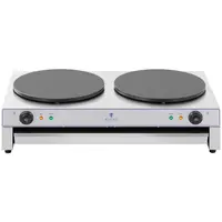 Crêpes maker - 2 heating plates - 40 cm - 3,000 W
