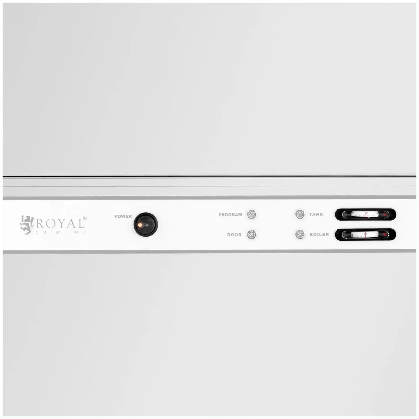 Průchozí myčka - 8600 W - Royal Catering - až 60 umytí/h (Maximální teplota vody: 92 °C)