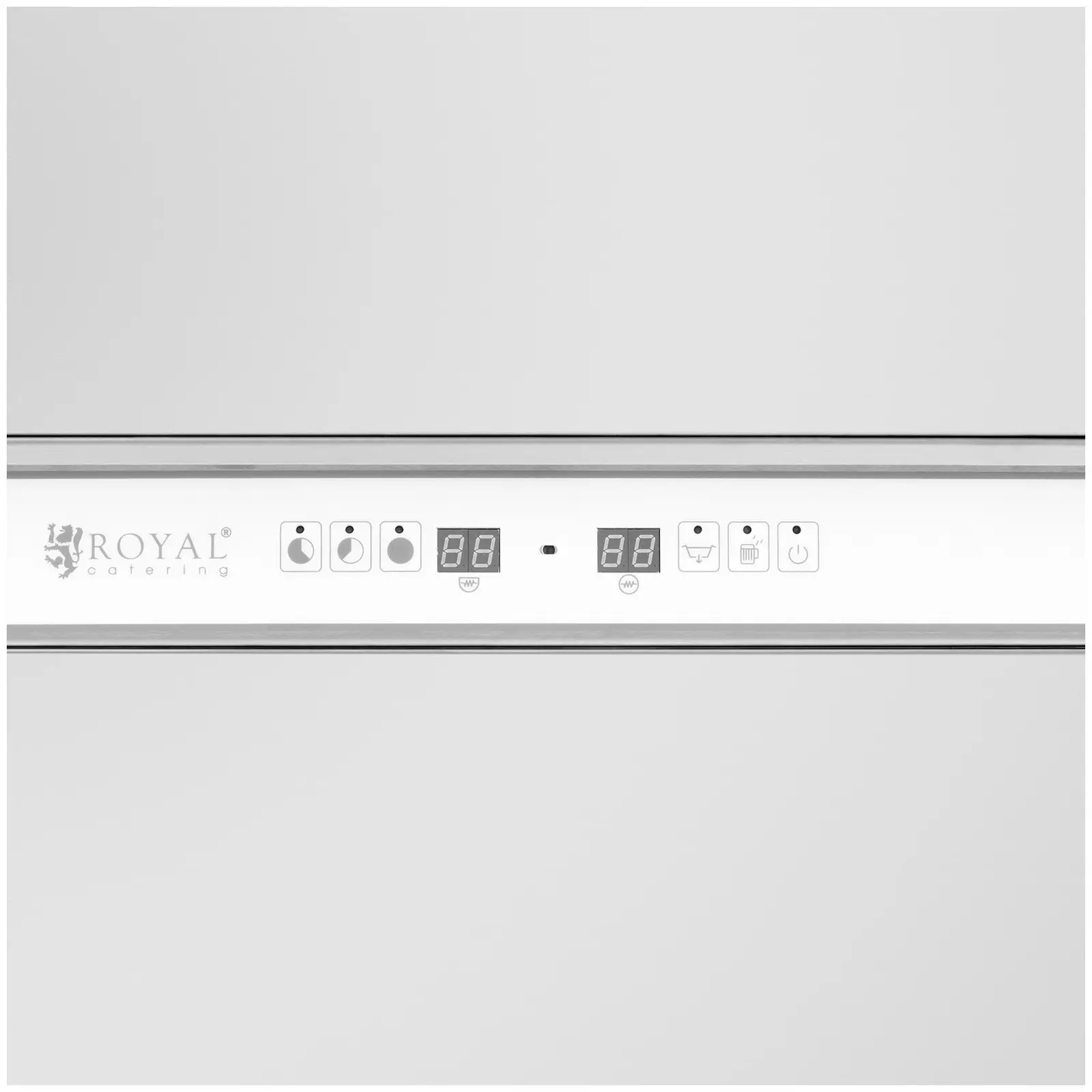 Průchozí myčka - 8600 W - Royal Catering - až 60 umytí/h (Objem nádoby: 65 l)