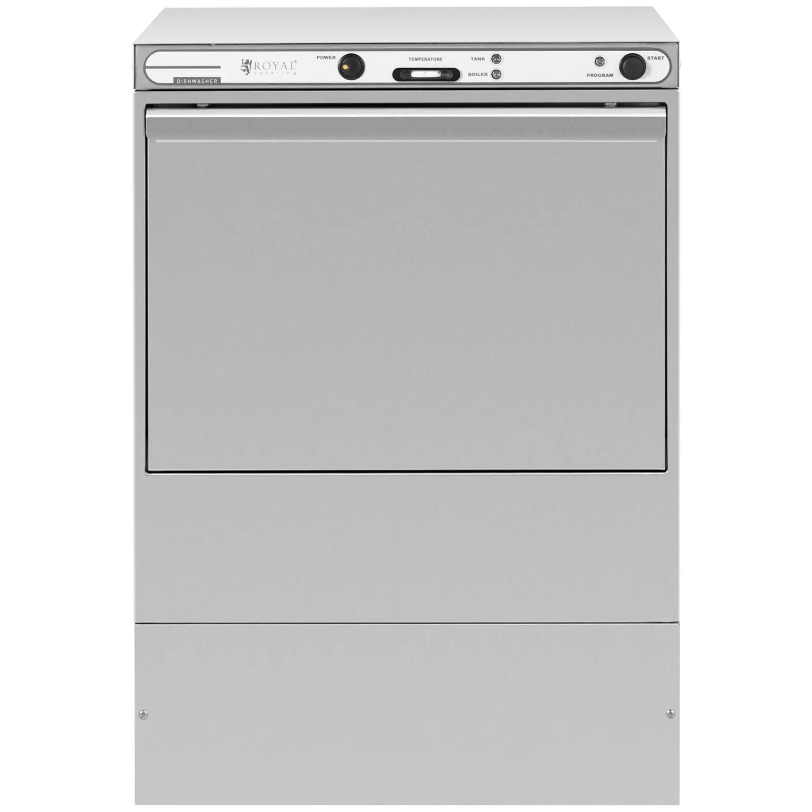 Podstavná myčka - 6 600 W - ušlechtilá ocel (Barva: Šedá)