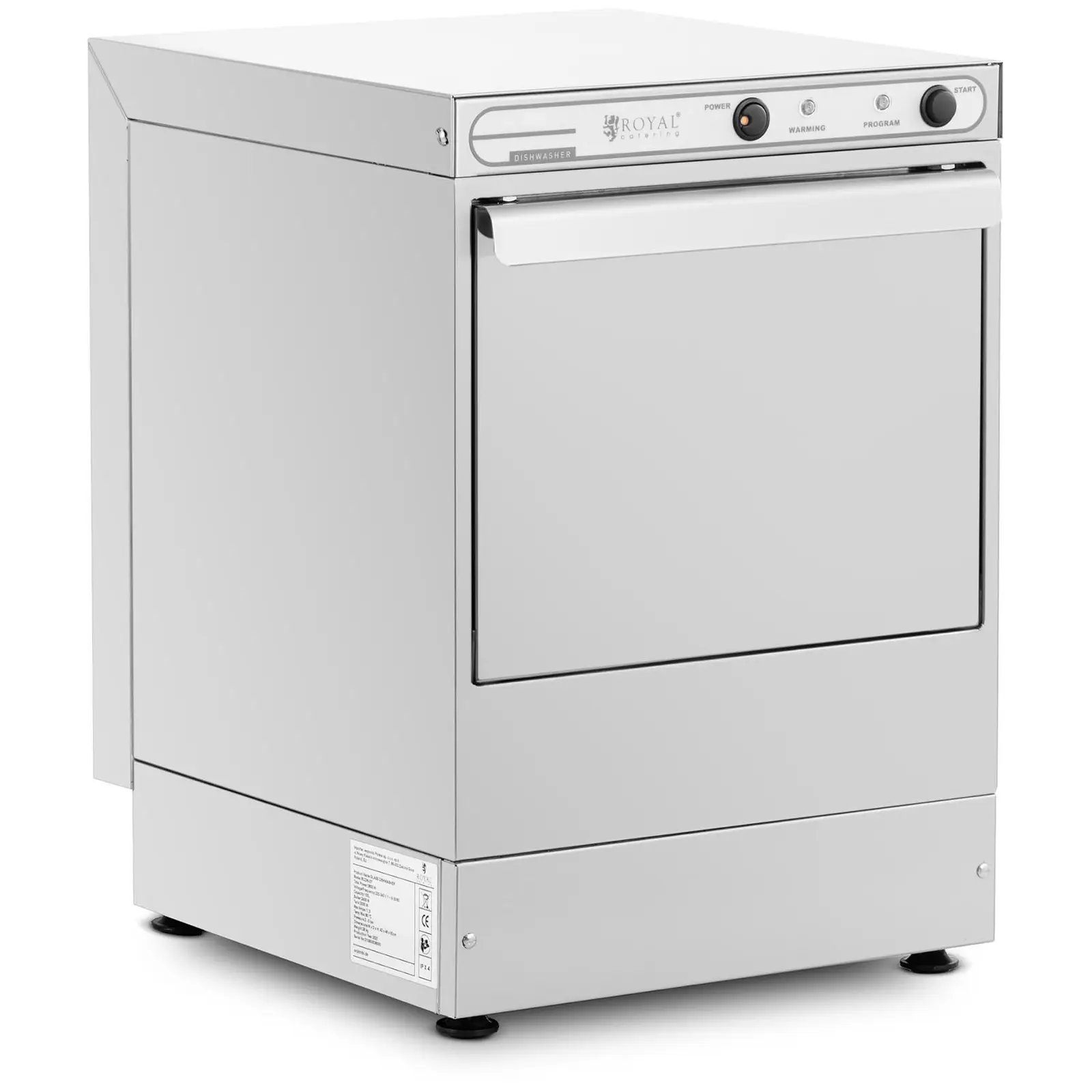 B-Ware Geschirrspüler - 2600 W - Royal Catering - Standgeschirrspüler