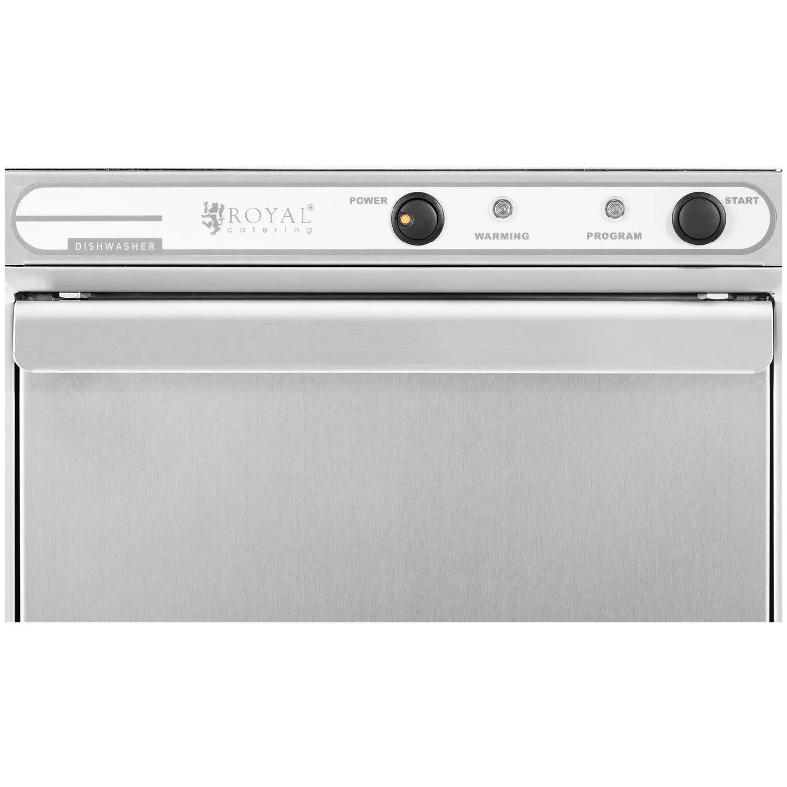 Industriopvaskemaskine - 2600 W - Royal Catering - rustfrit stål