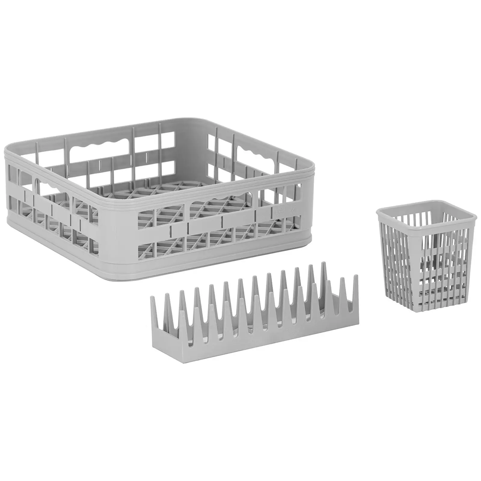 Myčka nádobí - 2 600 W - Royal Catering - volně stojící myčka (Barva: Šedá)
