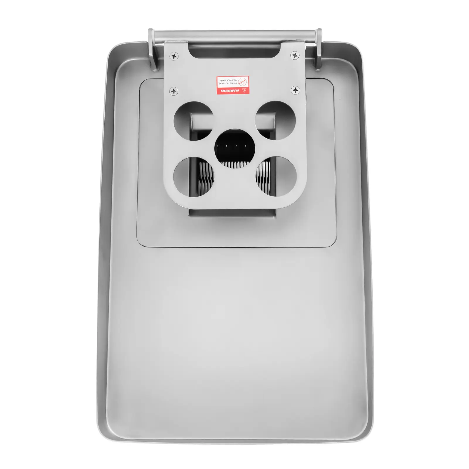 Kráječ na maso - 550 W - tloušťka řezu 3 mm - ušlechtilá ocel - Royal Catering (Výroba [kg/h]: 250)