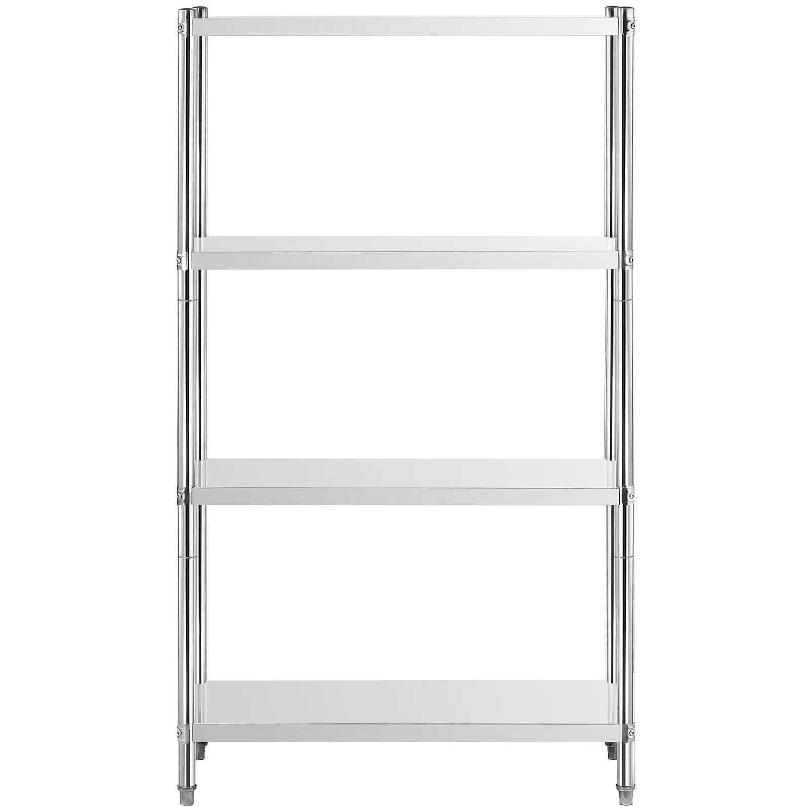 Étagère métallique - 90 x 60 x 180 cm - Royal Catering - 200 kg - Acier inoxydable (Couleur(s): Gris)