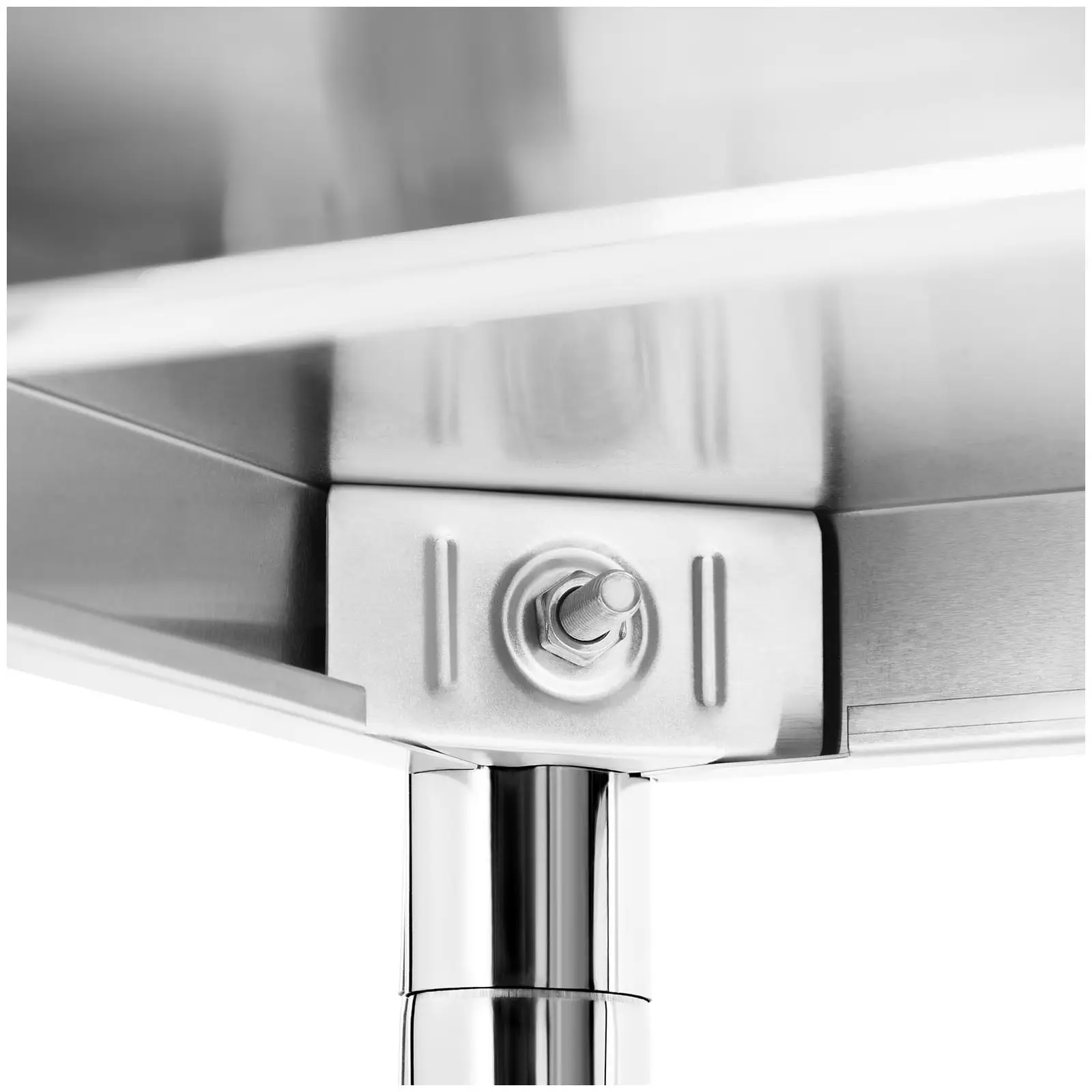 Étagère inox - 100 x 40 x 180 cm - Royal Catering - 200 kg (Largeur tablette(s): 400 mm)