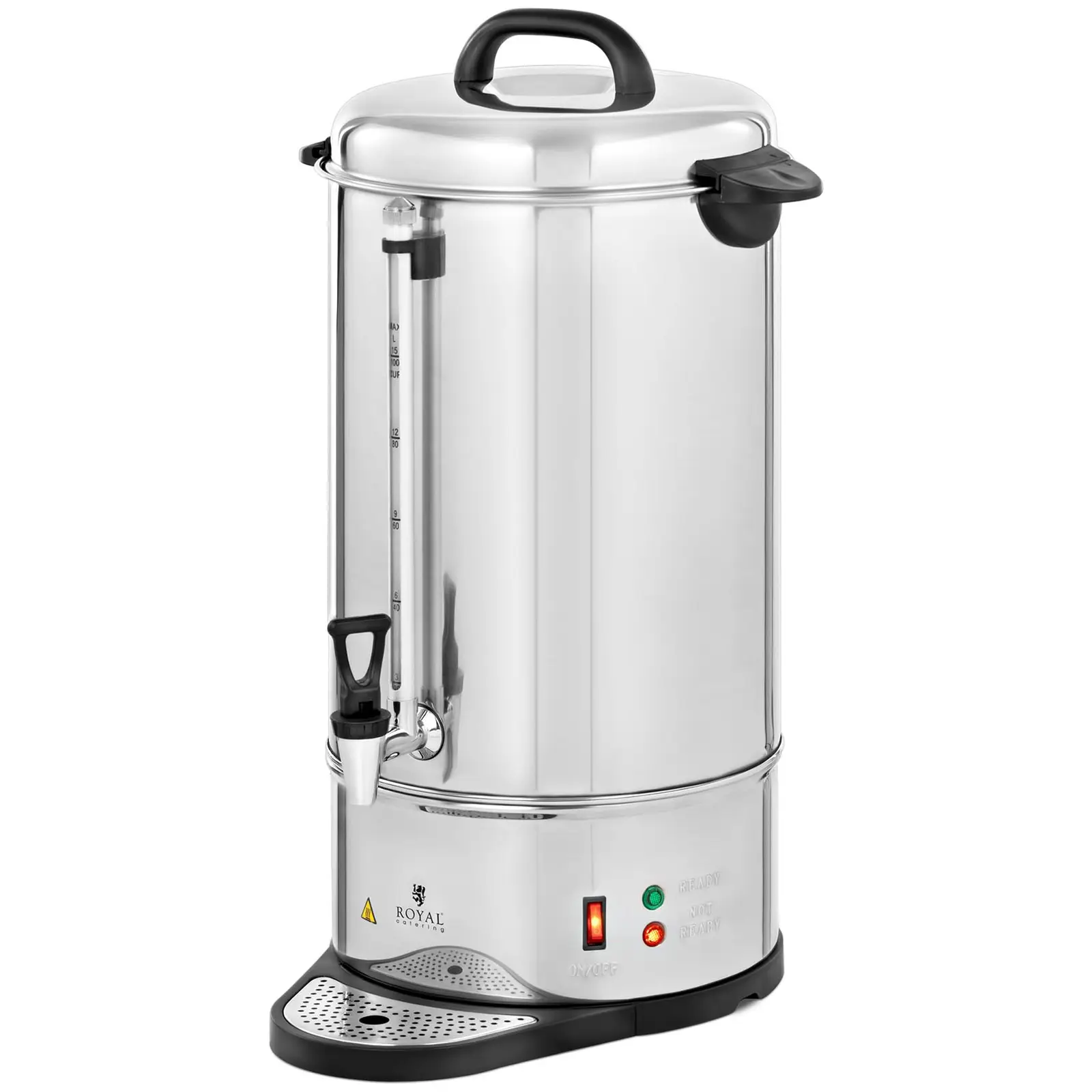 Kávovar na překapávanou kávu - 15 l - Royal Catering (Úchyt, který se nezahřívá (Cool Touch): Ano)
