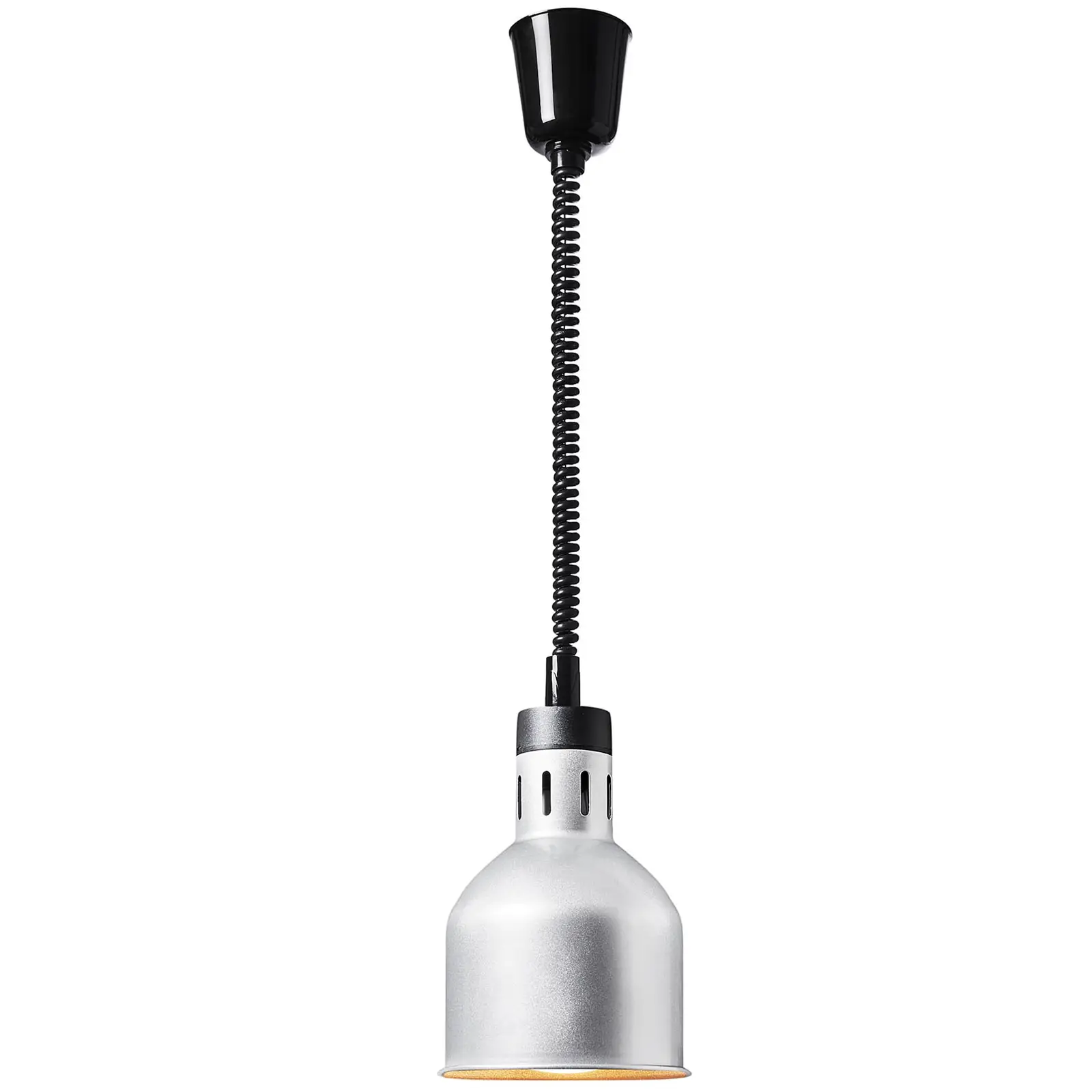 Produs cu defecte estetice Lampă de căldură - argintiu - 17.5 x 17.5 x 29 cm - Royal Catering - Oţel - reglabil pe înălțime - Imaginea produsului