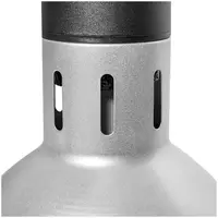 Lampă de căldură - argintiu - 17.5 x 17.5 x 29 cm - Royal Catering - Oţel - reglabil pe înălțime