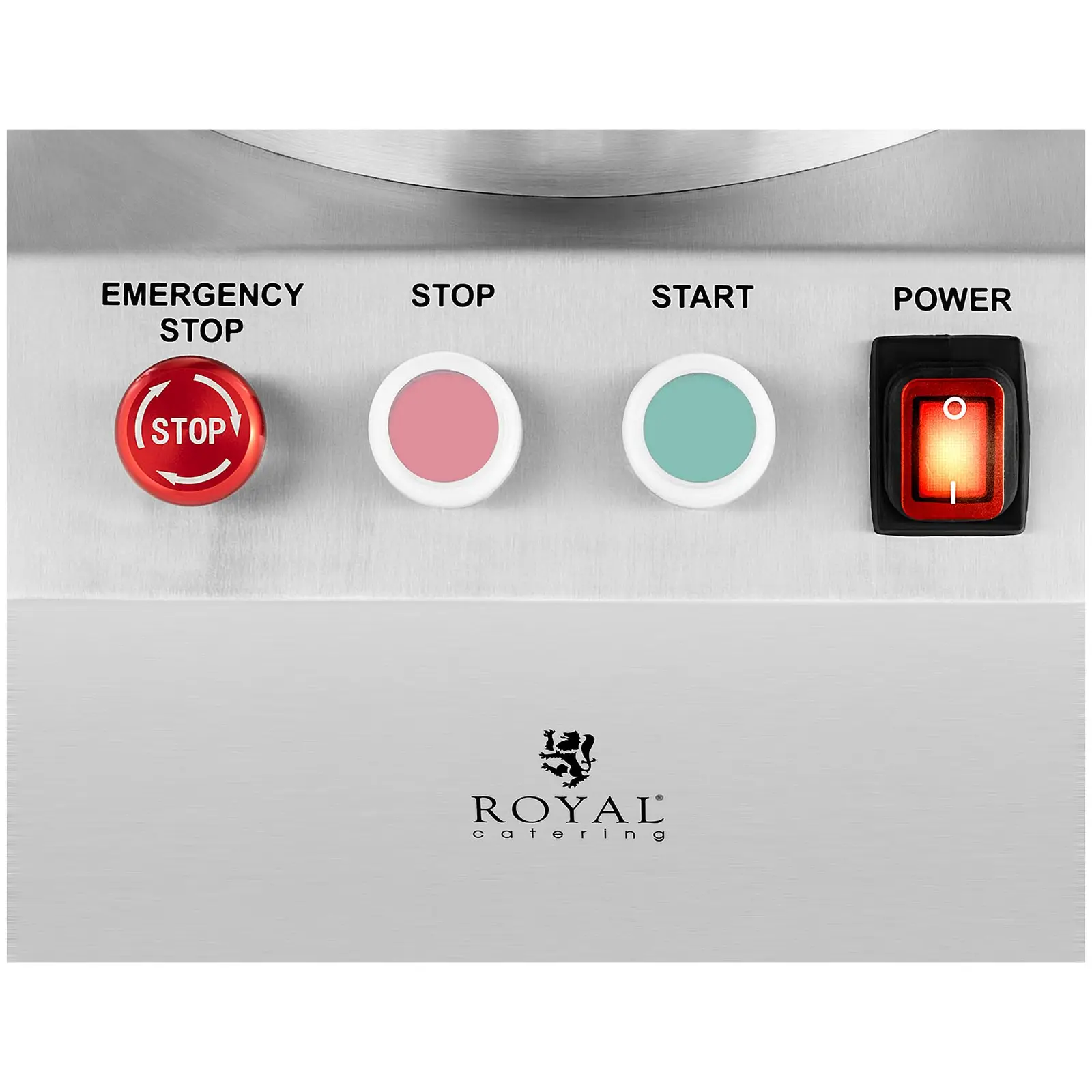 Stolní kutr - 1400 U/min - Royal Catering - 6 l (Zpětný chod: Ne)
