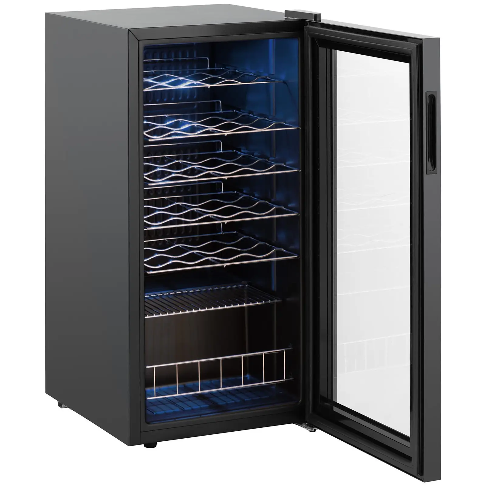 Cave à vin - 88 l - Royal Catering - Acier peint par poudrage (Puissance acoustique: 44 dB)