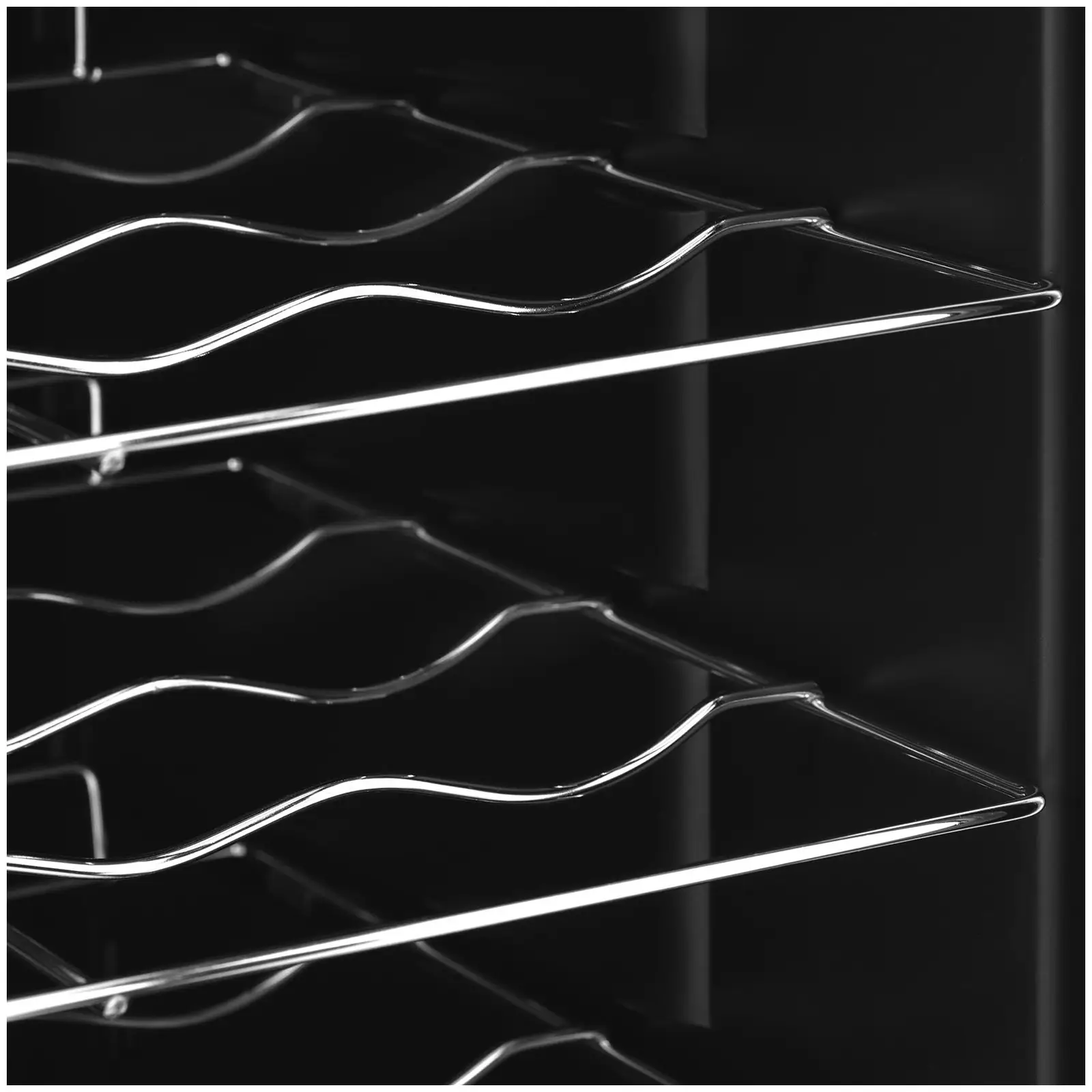 Cave à vin - 88 l - Royal Catering - Acier peint par poudrage (Type d'installation: Sur pied)