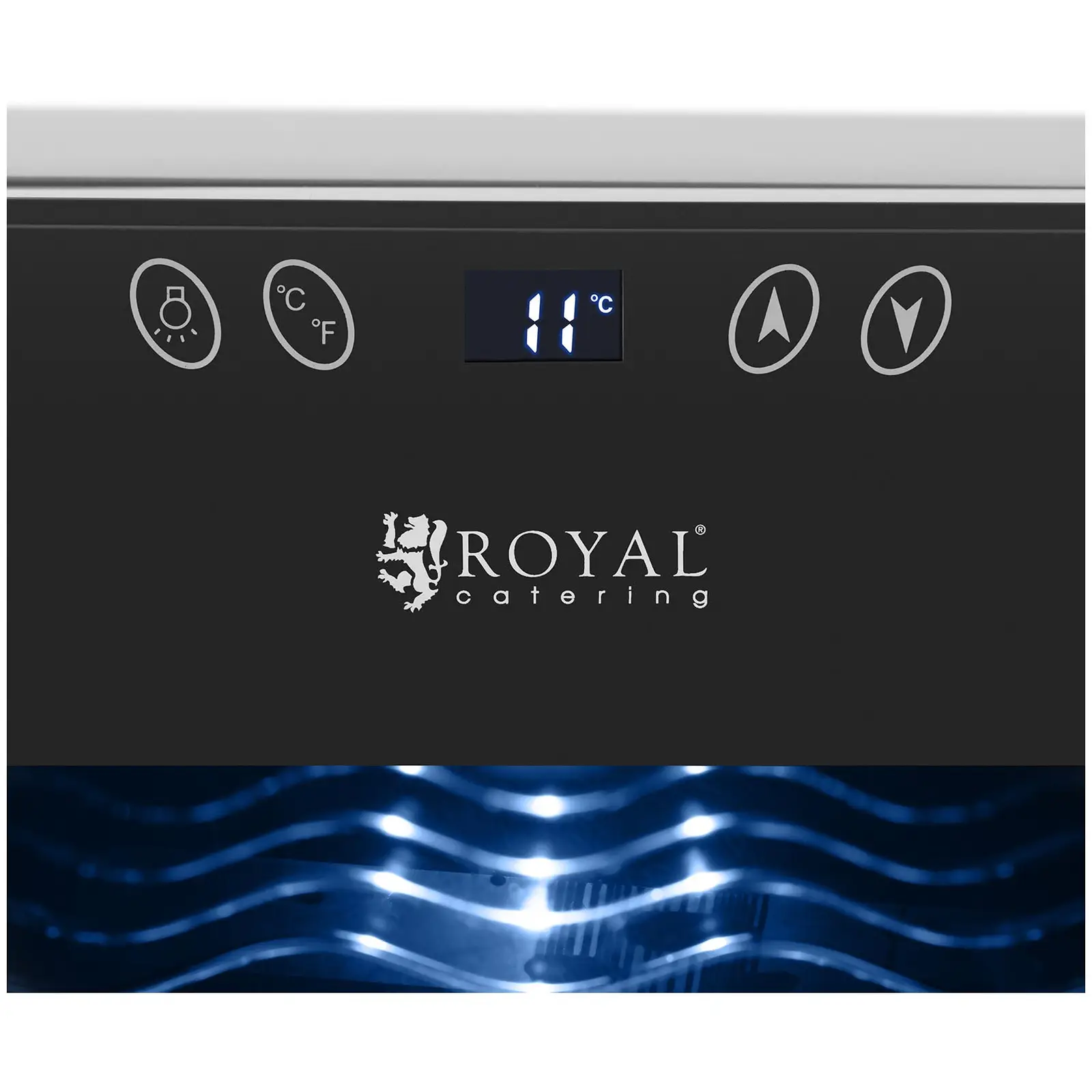 Cave à vin - 31 l - Royal Catering - Acier