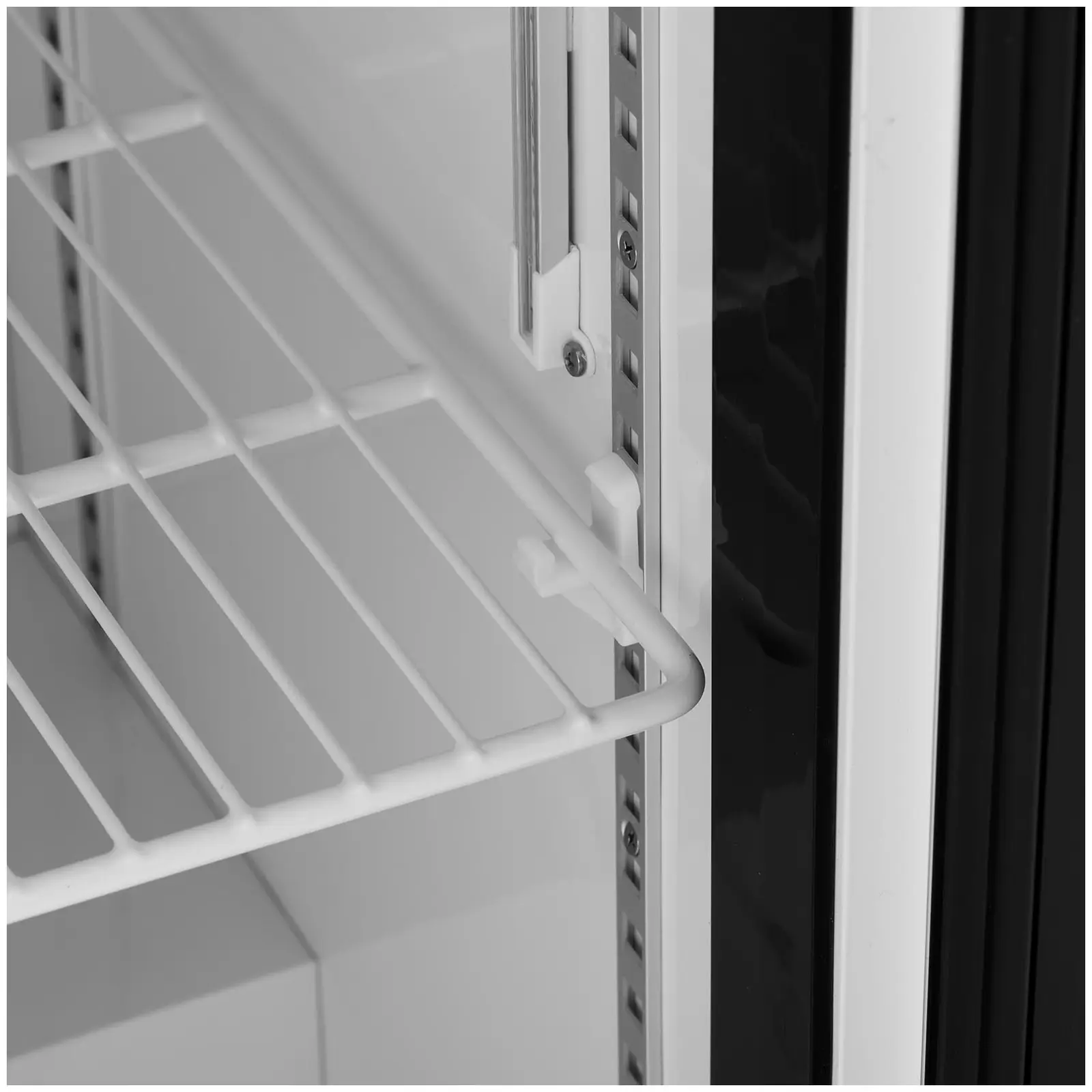 Chladnička - 380 l - Royal Catering - stříbrný - chladivo R290 (Akustický výkon: 65 dB)