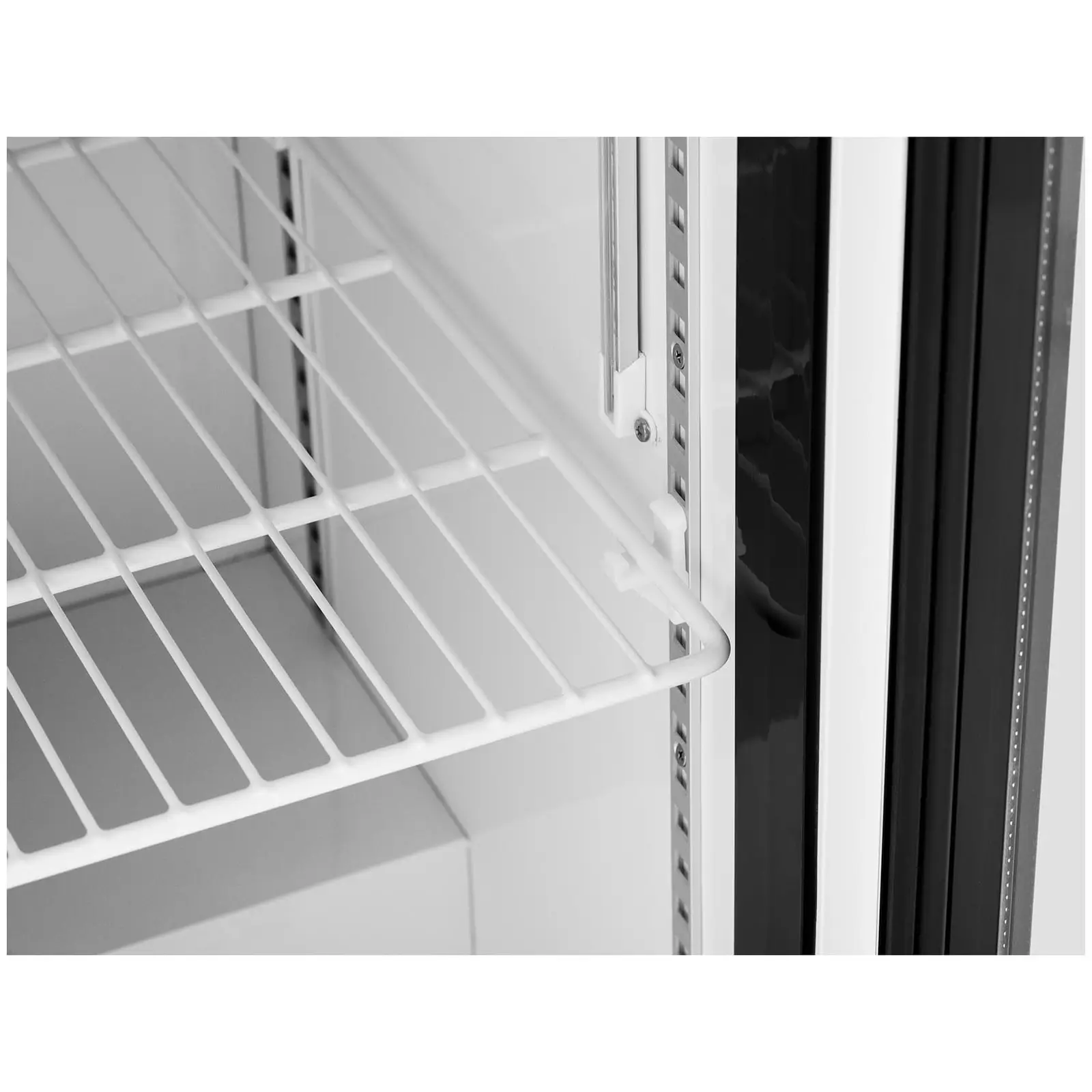 Refrigerador para gastronomía - 590 L - Royal Catering - con puerta de vidrio