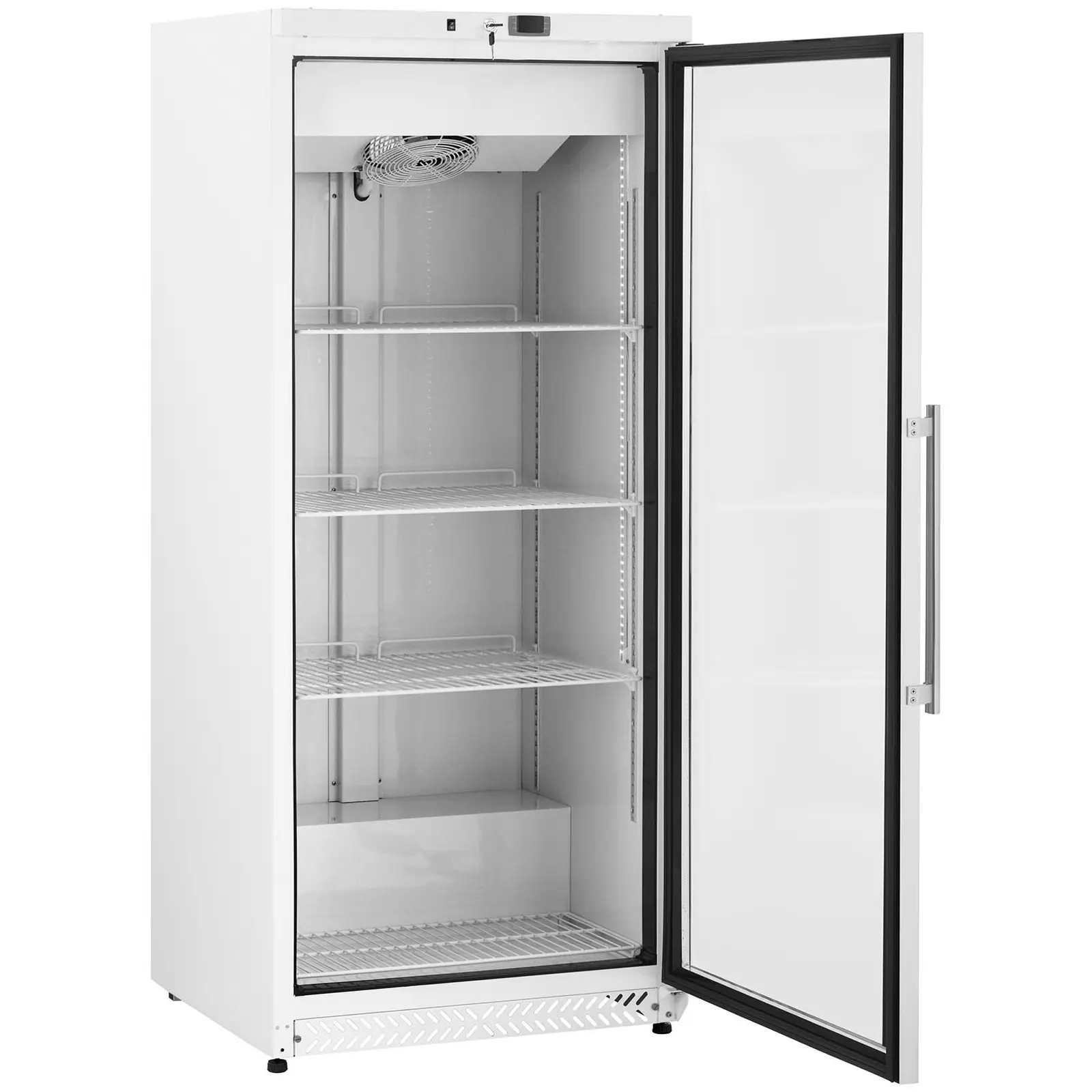 Šaldytuvas - 590 l - „Royal Catering“ - su stiklinėmis durimis (Galia [W]: 228)