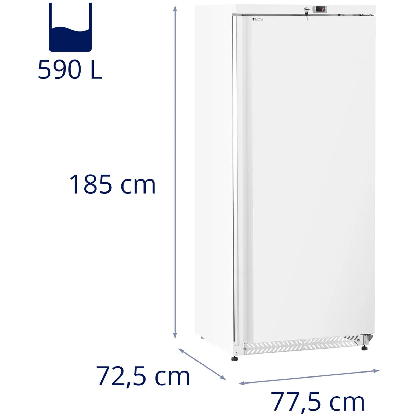 Ocasión Refrigerador para gastronomía - 590 L - Royal Catering