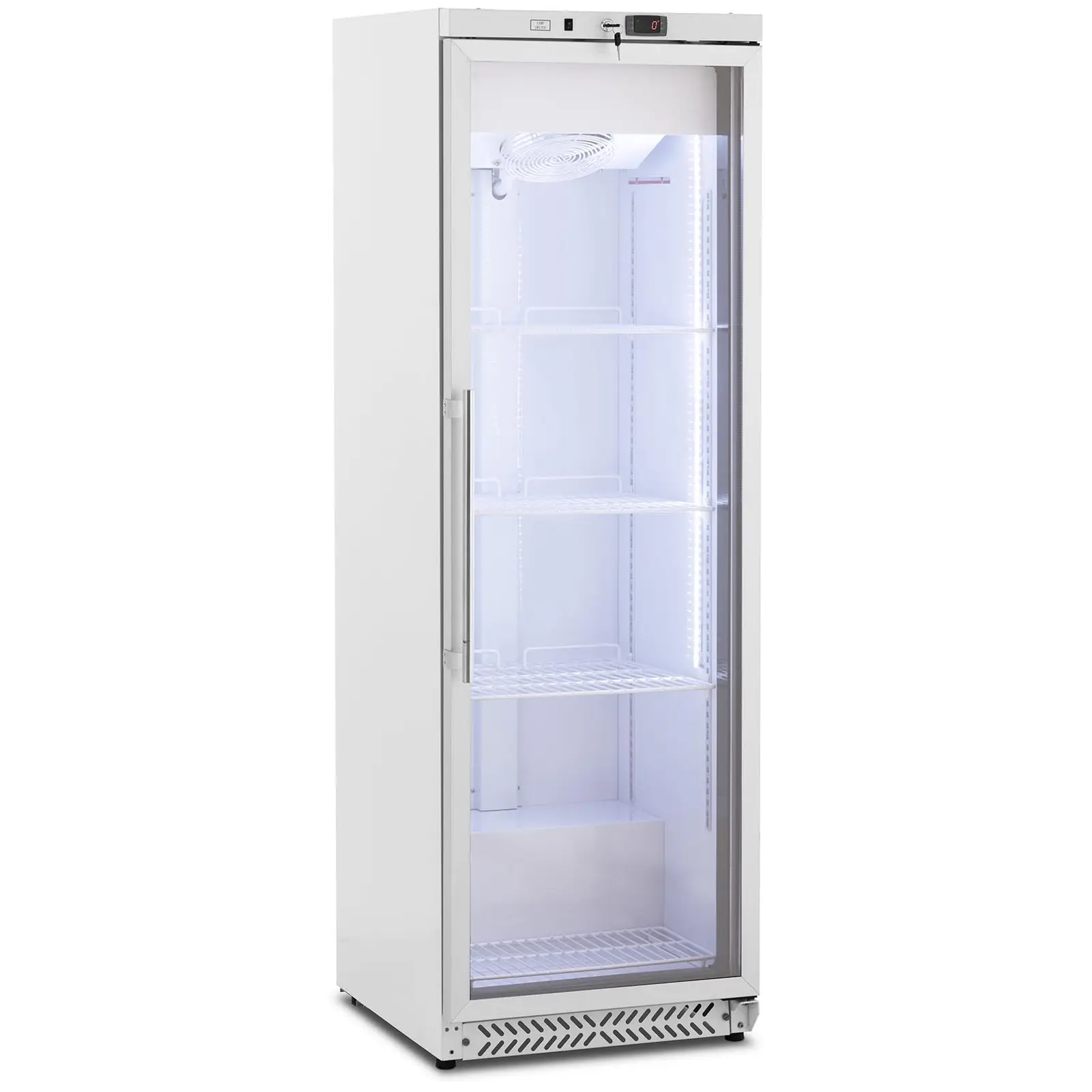 Refrigerador para gastronomía - 380 L - Royal Catering - con puerta de vidrio