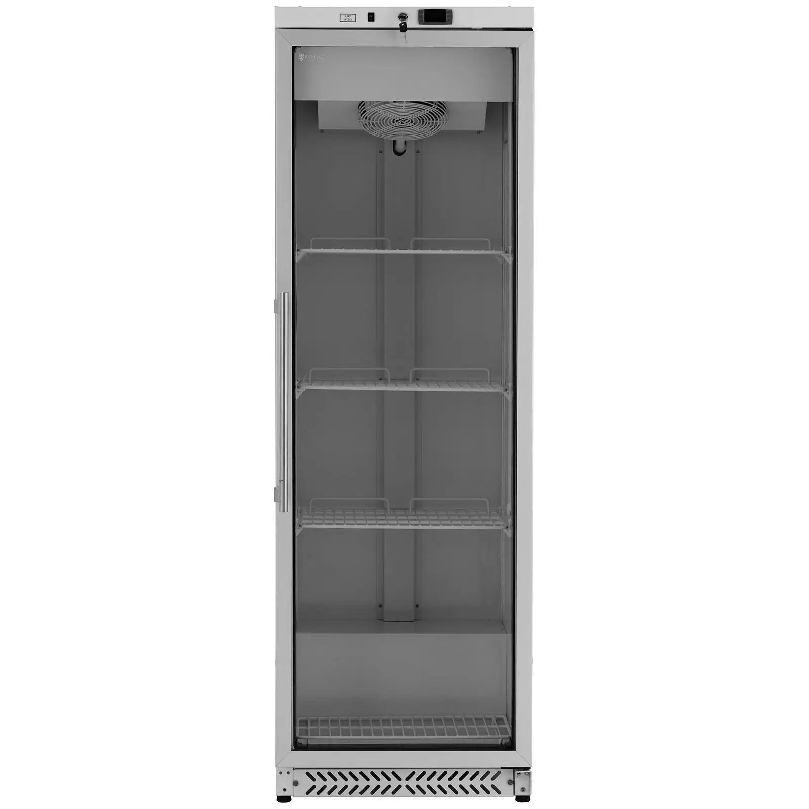 Frigo professionnel - 380 l - Royal Catering - Avec porte en verre