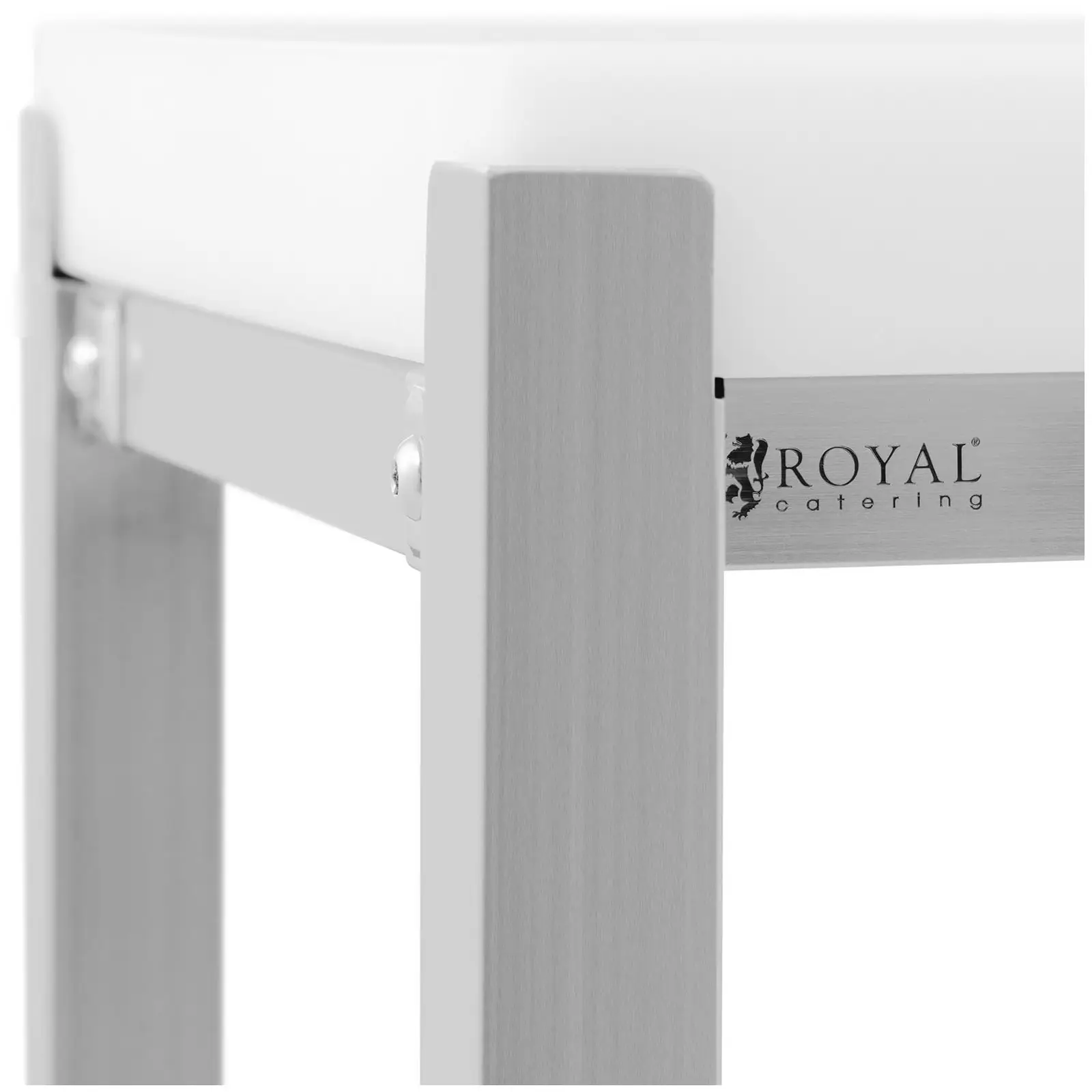 Slagteblok - 40 x 40 cm - Royal Catering - arbejdshøjde: 88 cm (Form: firkantet)