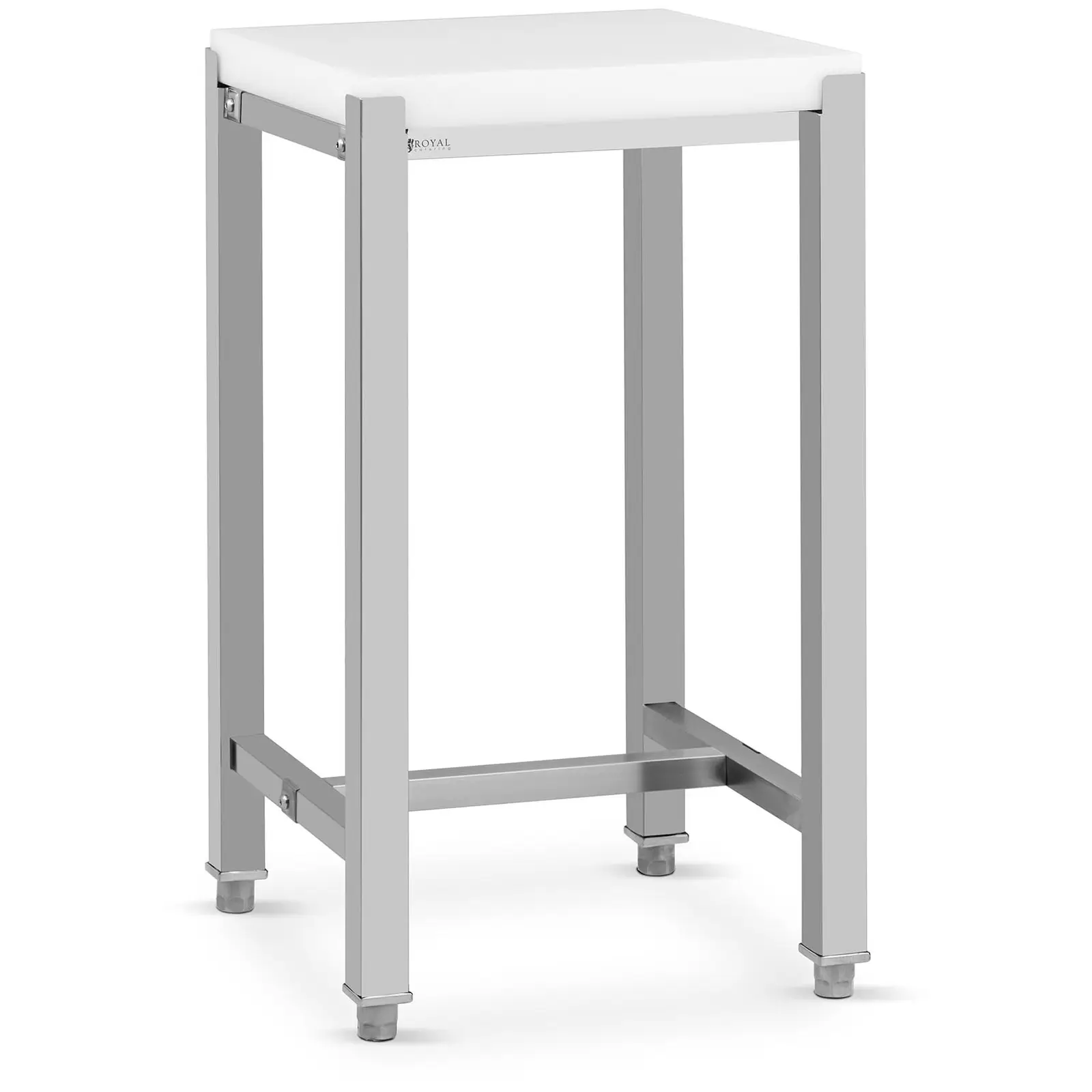 Billot boucherie - 40 x 50 cm - Royal Catering - Hauteur de travail : 80 cm - Image du produit
