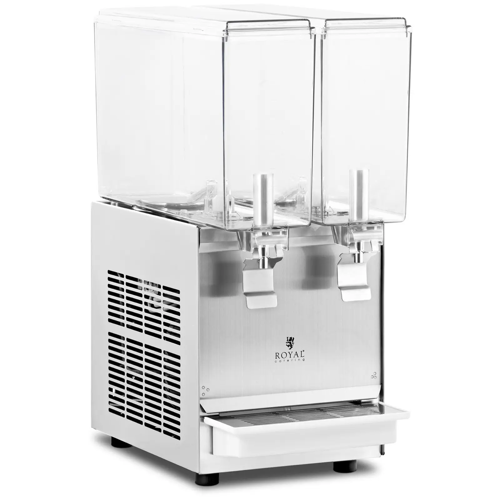 Диспенсър за сок - 2 x 10 л - Royal Catering - охладителна система