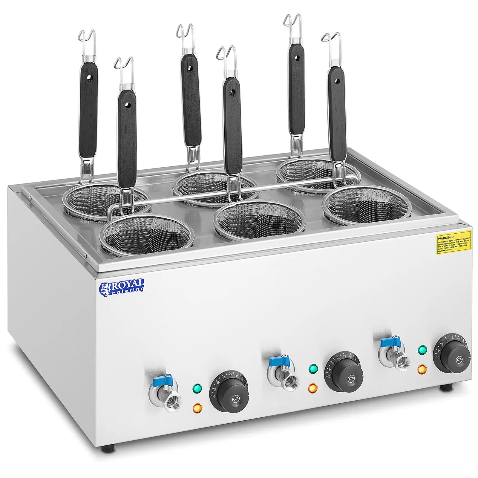 Warnik do makaronu z 6 koszami - temp. 30-110°C - Zdjęcie produktu