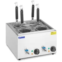 Kuhalnik za testenine s 4 košarami - temperatura: 30 - 110 °C