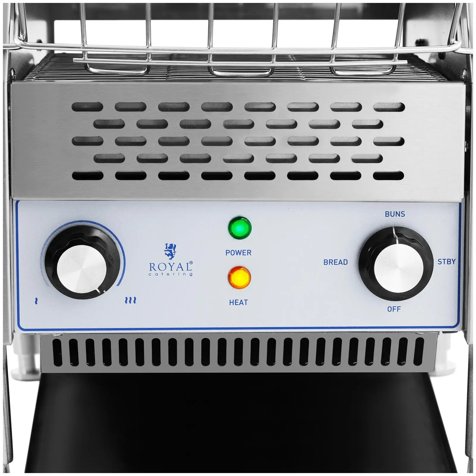 Průběžný toaster – 2,200 W- Royal Catering – 3 funkce