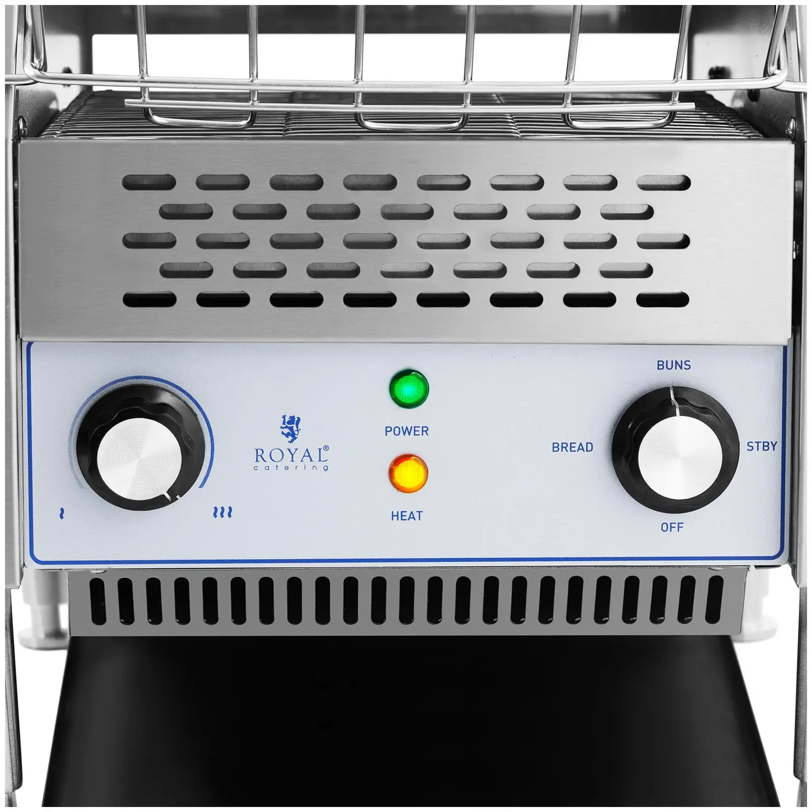 Průběžný toaster – 2,200 W- Royal Catering – 3 funkce (Rychlostní stupně: 7)