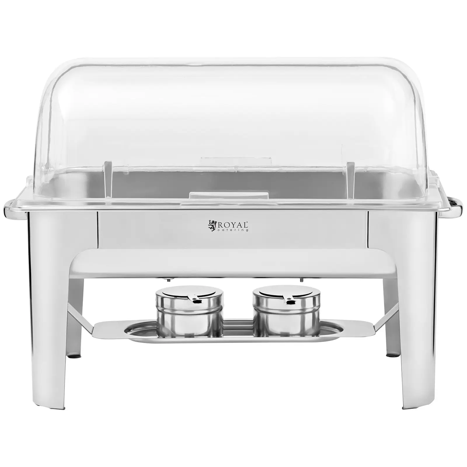 Chafing Dish - 1/1 GN - Royal Catering - 8.5 L - bredt stativ