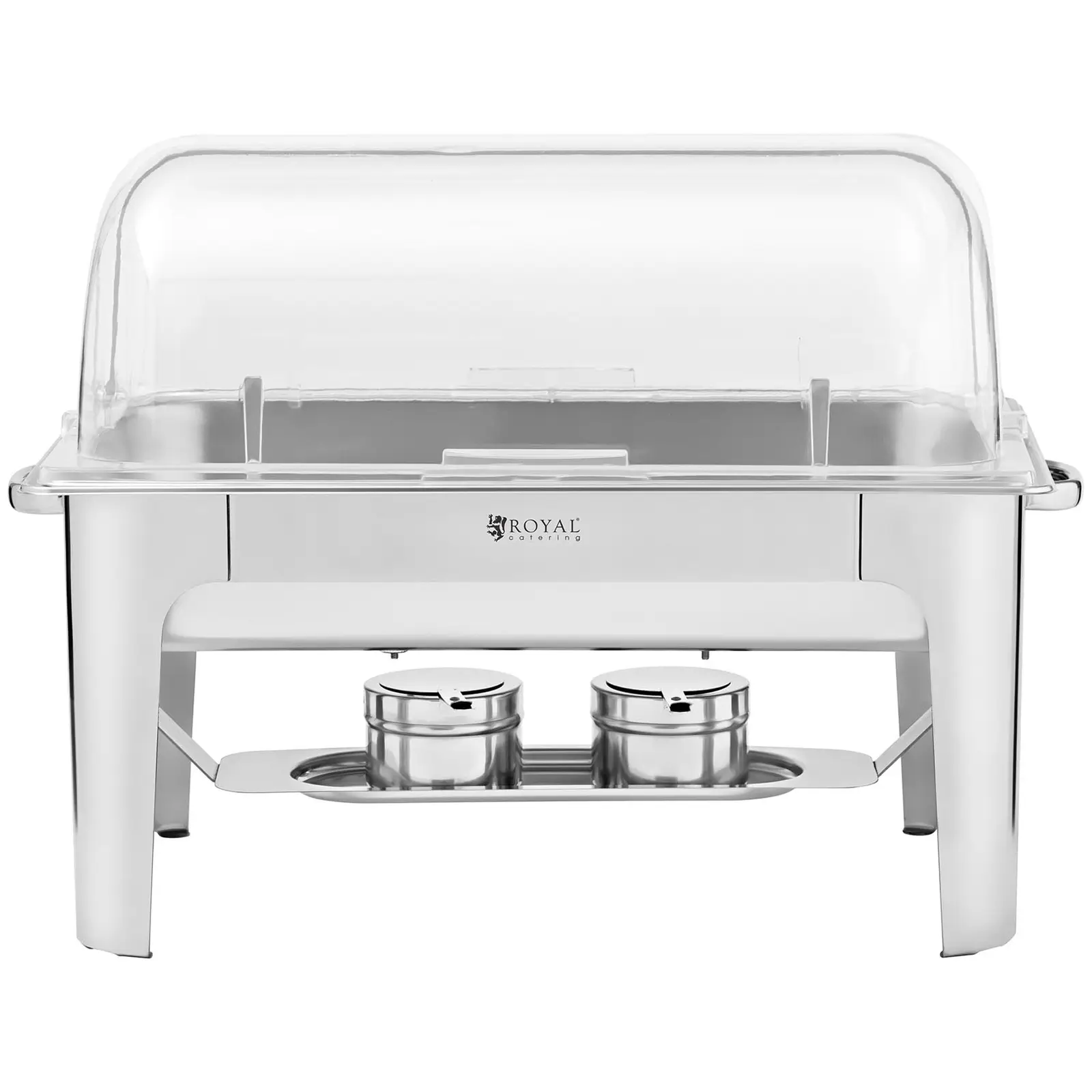 Chafing dish - GN 1/1 - Royal Catering - 8,5 l - široký podstavec (Úchyt, který se nezahřívá (Cool Touch): Ano)