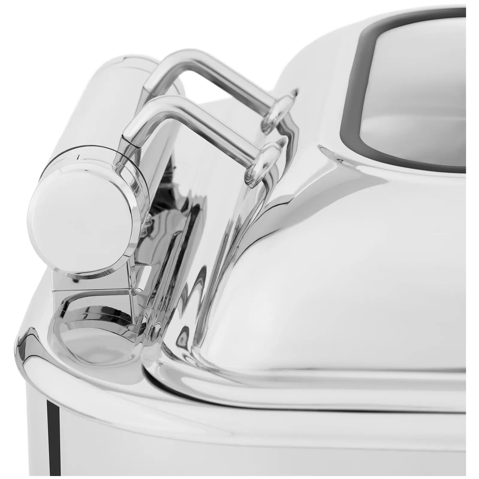 Chafing dish - GN 2/3 - Royal Catering - 5,3 l - okénko (Objem: 5.3 l)