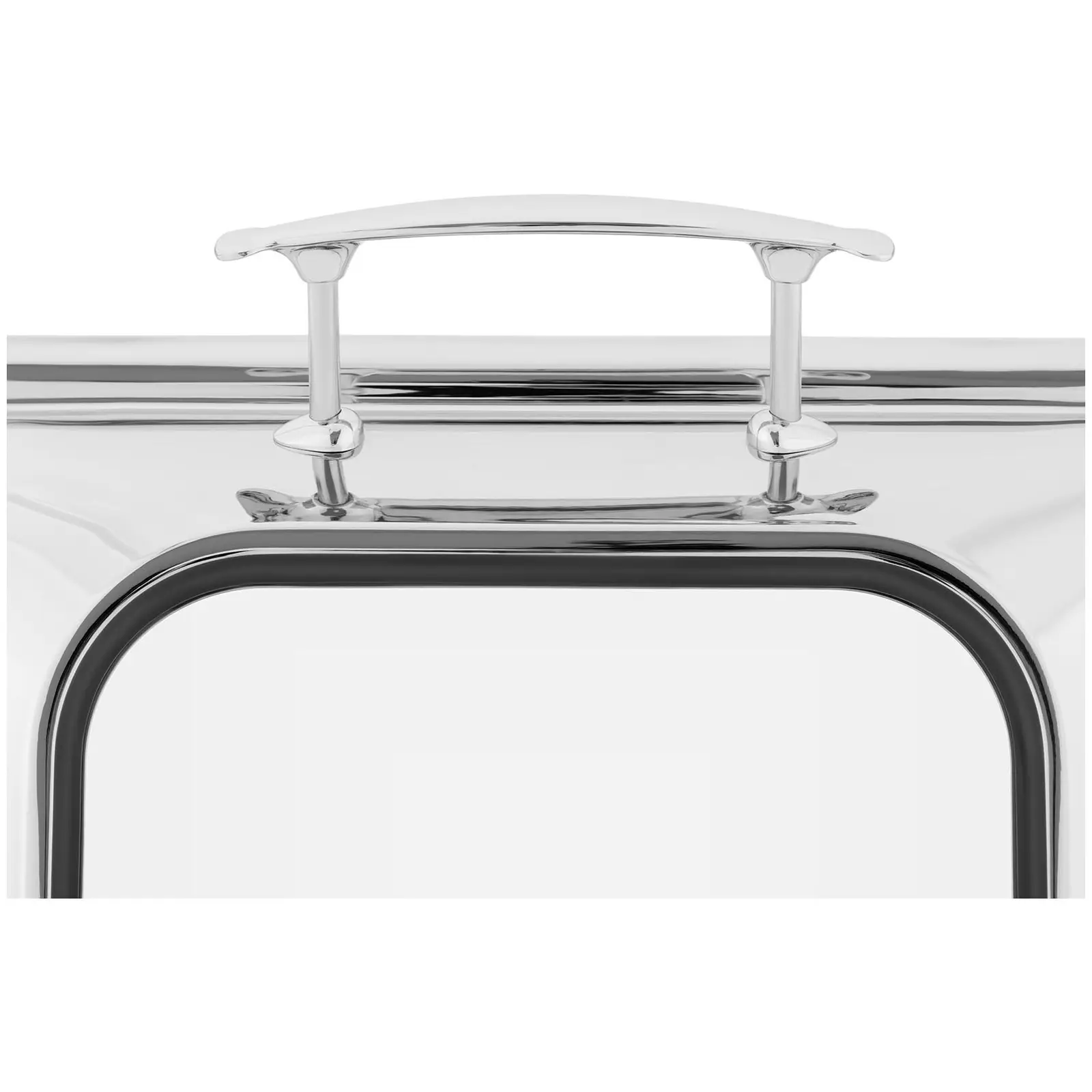 Chafing dish - GN 2/3 - Royal Catering - 5,3 l - okénko (Držáky paliva: Ne)