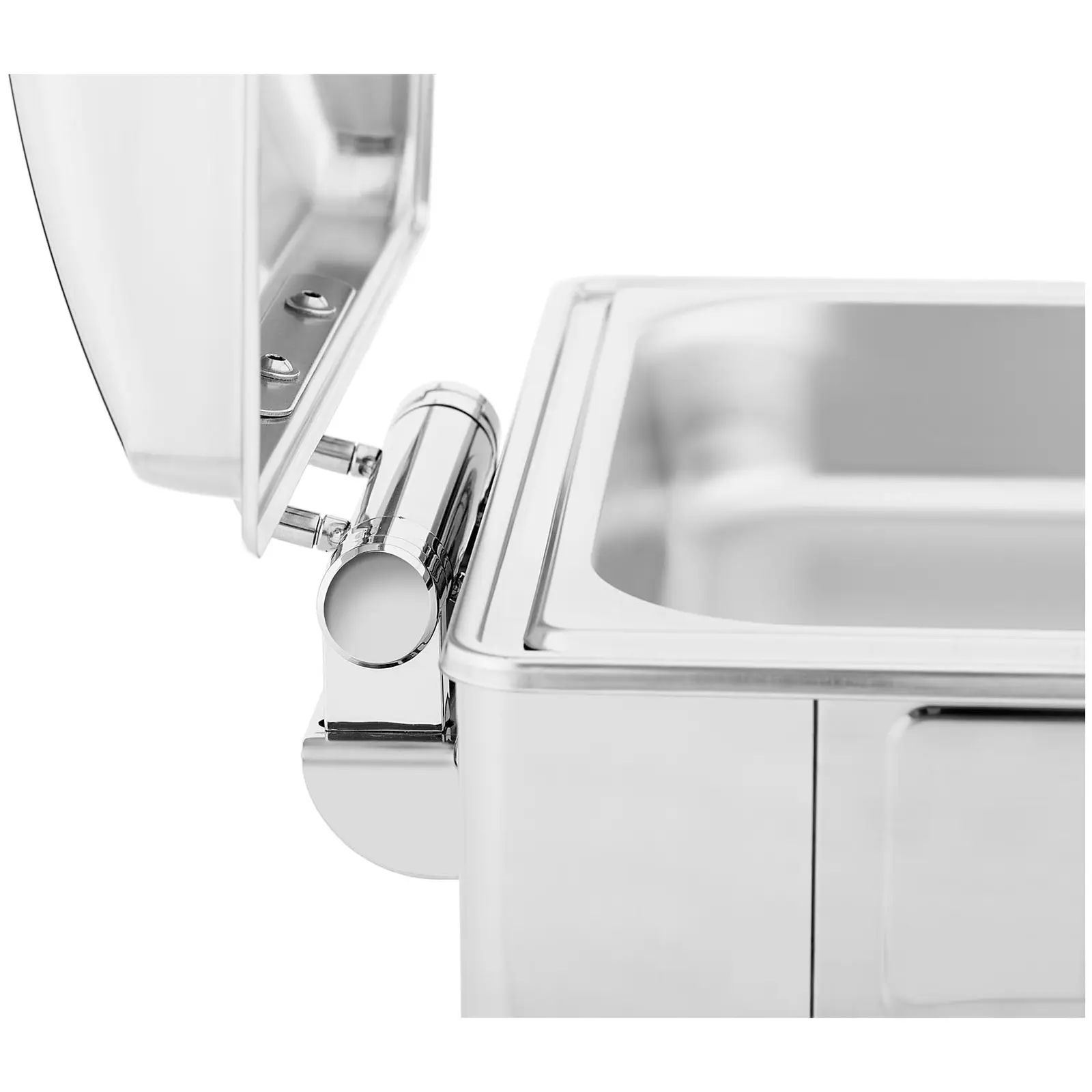 Chafing dish - GN 2/3 - Royal Catering - 5,3 l - 1 x palivový článek - polkulatý (Držáky paliva: Ano)