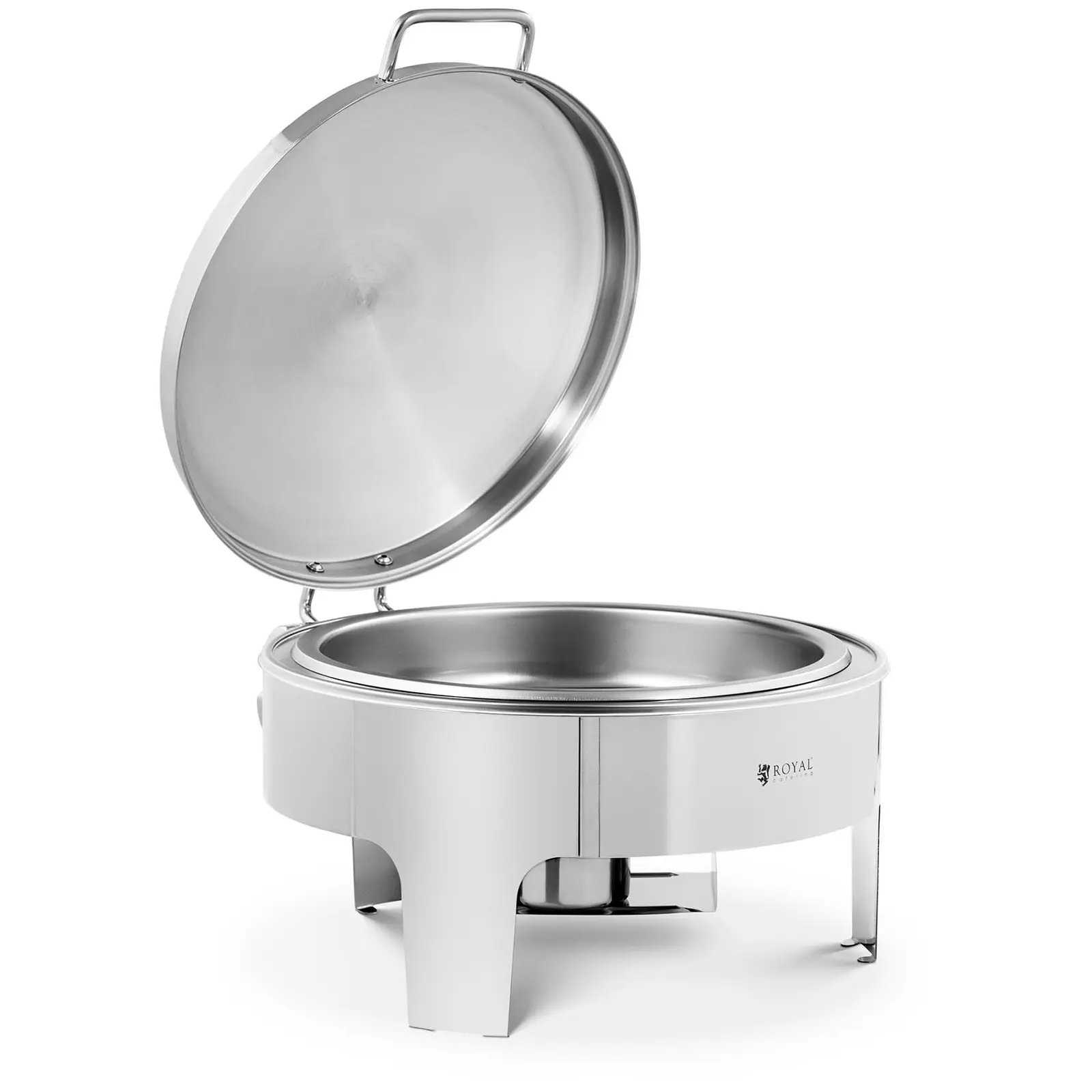 Chafing dish - rond - Royal Catering - 5.8 L - 1 brandstofcel - Productafbeelding