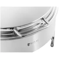 Chafing dish - Rund - Royal Catering - 5,8 L - 1 bränsleceller