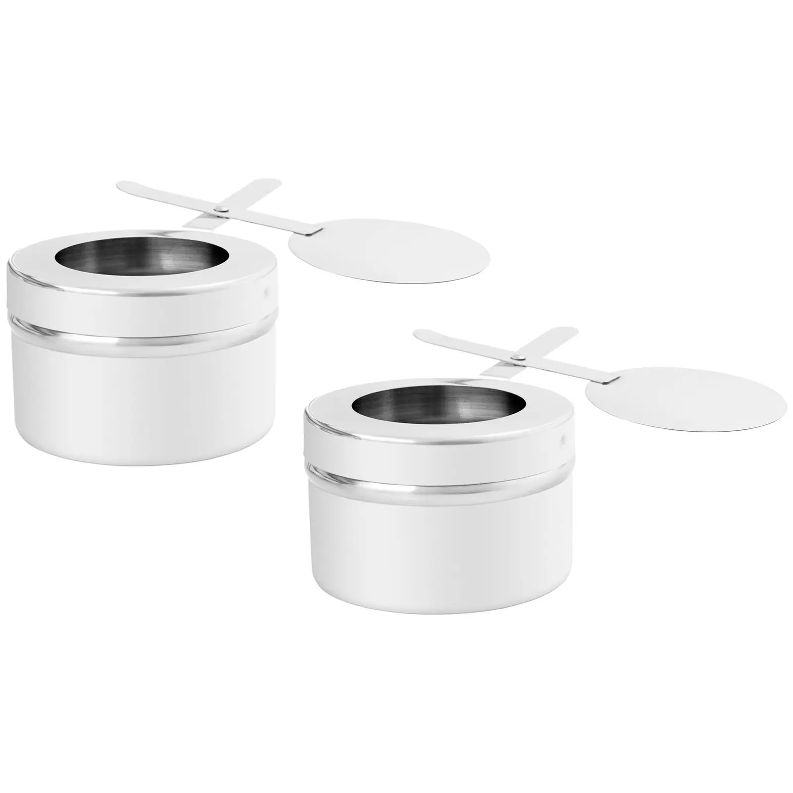 Chafing dish - GN 1/1 - Royal Catering - 8,5 l - 2 palivových článků - okénko (Zásobník na vodu: Ano)