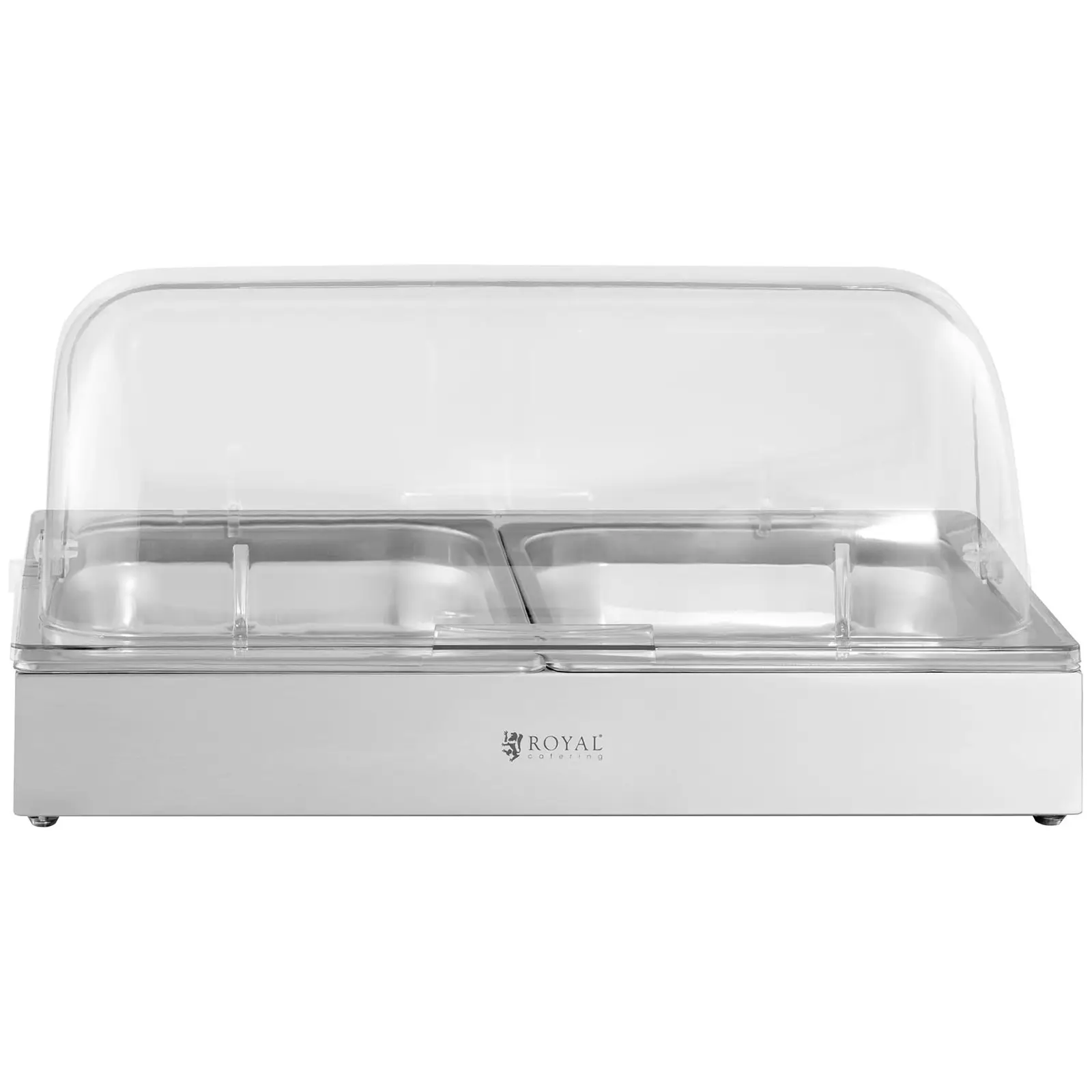 Bufetová vitrína - 2 x 4 l - Royal Catering - 535 x 335 x 250 mm (Rozměry [mm]: 535 x 335 x 250)