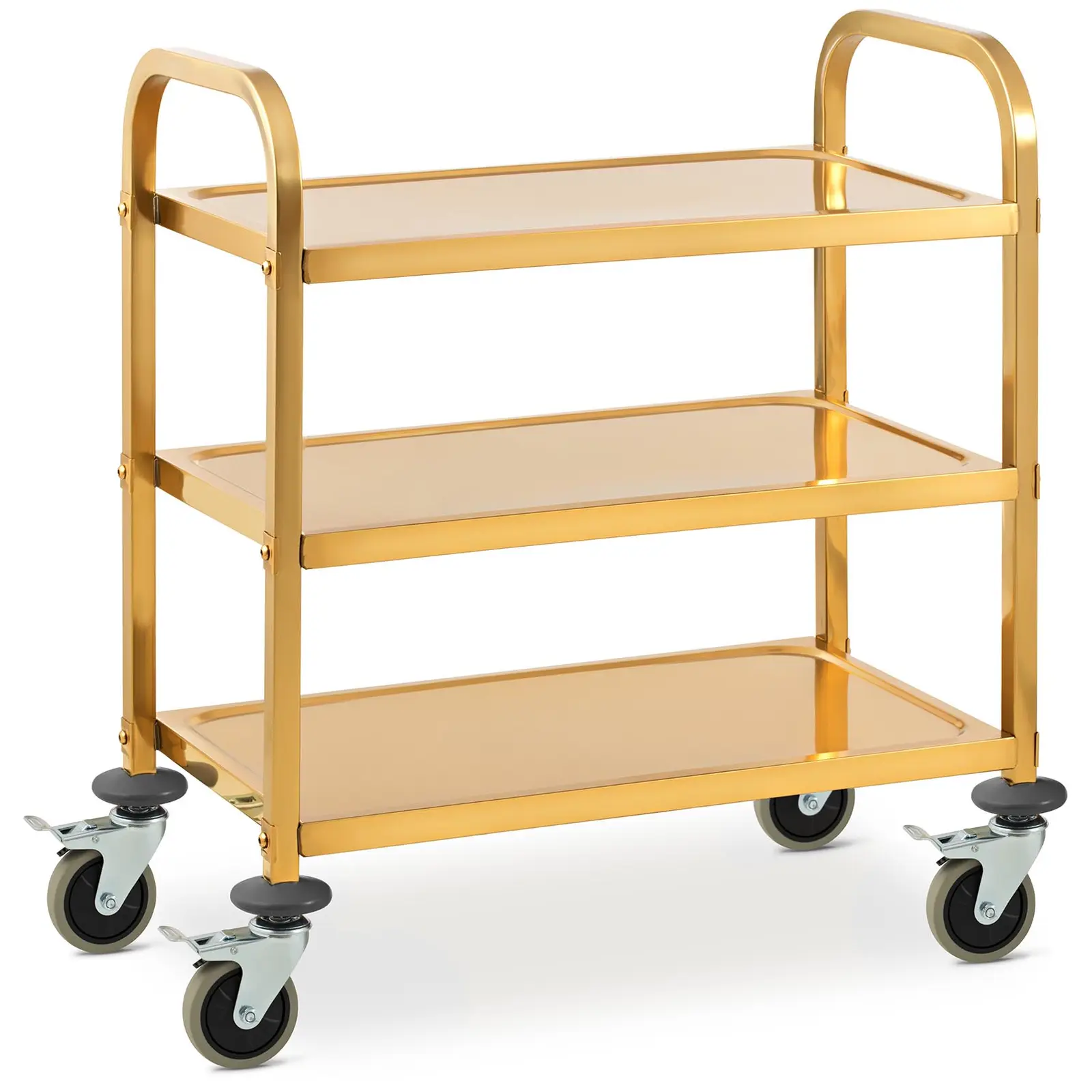 Carrello di servizio - 3 ripiani - Royal Catering - fino a 240 kg - ripiani: 69 x 40 cm