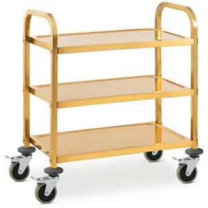 Service Trolley - 3 shelves - Royal Catering - up to 240 kg - shelves: 69 x 40 cm