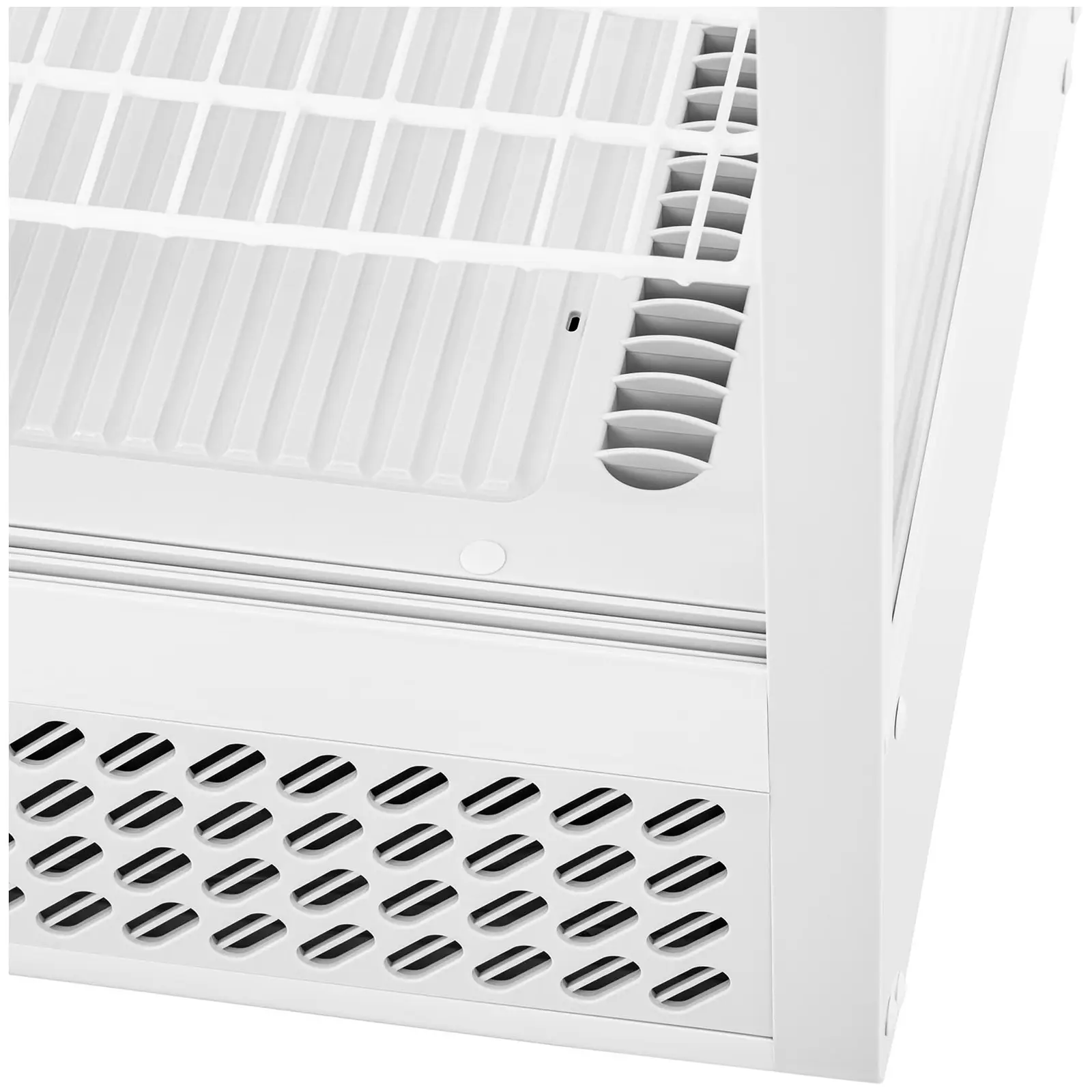 Chladicí vitrína - 100 l - Royal Catering - 3 úrovně - bílá (AEC (roční spotřeba energie) [kWh]: 1022)